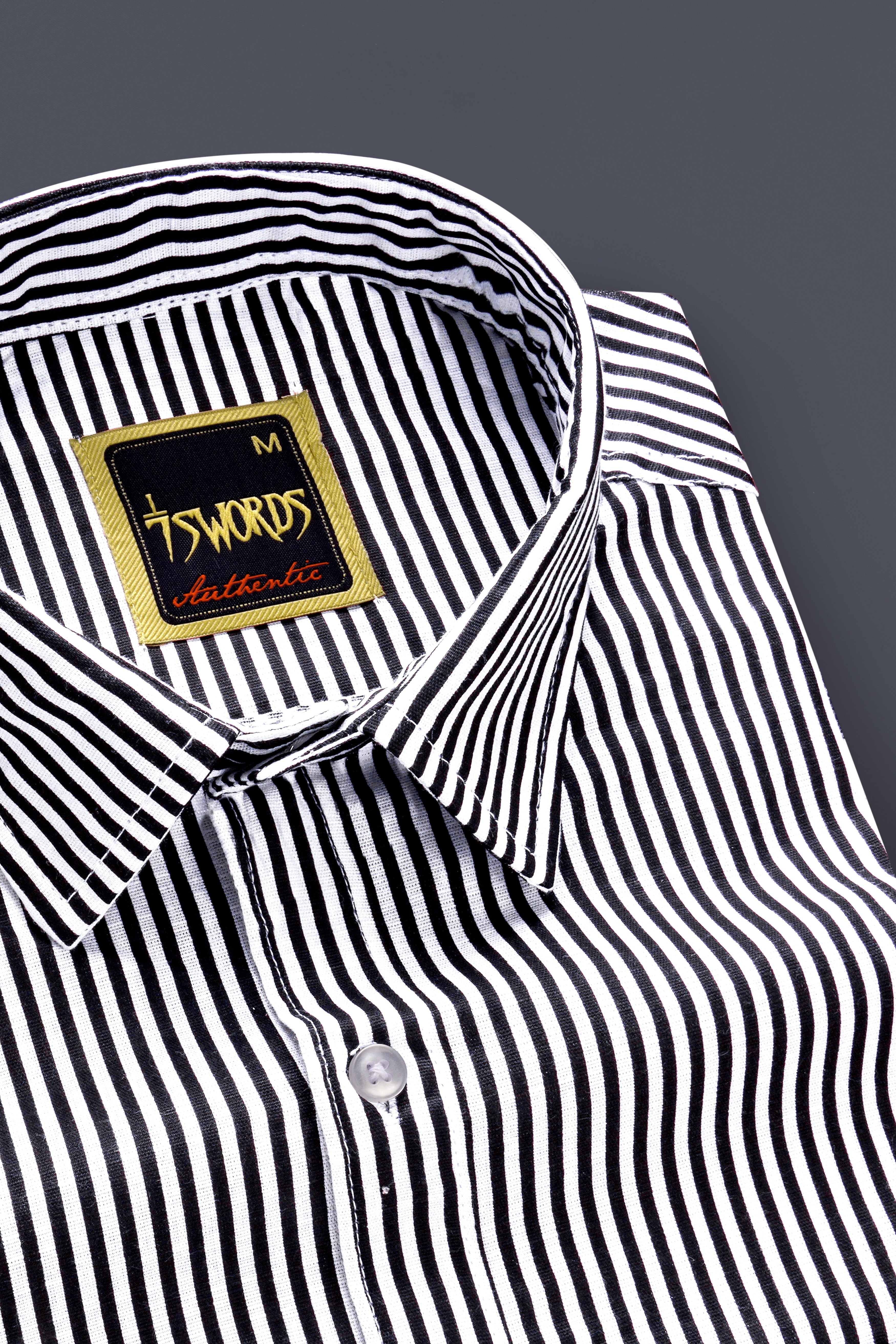 7swords-Jade Black And Bright White Candy Stripes Premium Cotton Dress Shirt 7S-188-38, 7S-188-H-38, 7S-188-39, 7S-188-H-39, 7S-188-40, 7S-188-H-40, 7S-188-42, 7S-188-H-42, 7S-188-44, 7S-188-H-44, 7S-188-46, 7S-188-H-46, 7S-188-48, 7S-188-H-48, 7S-188-50, 7S-188-H-50, 7S-188-52, 7S-188-H-52