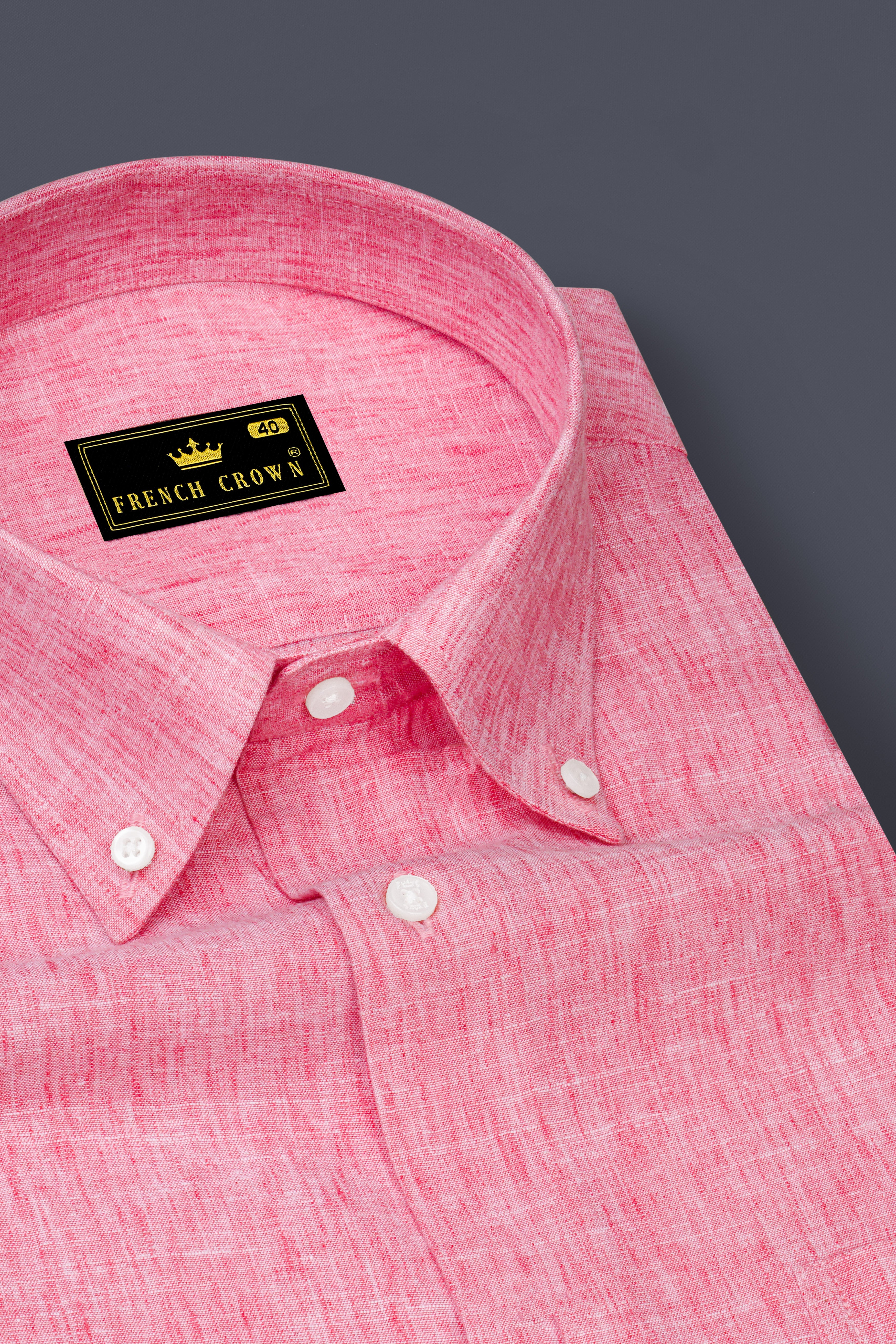 Charm Pink Royal Oxford Shirt
