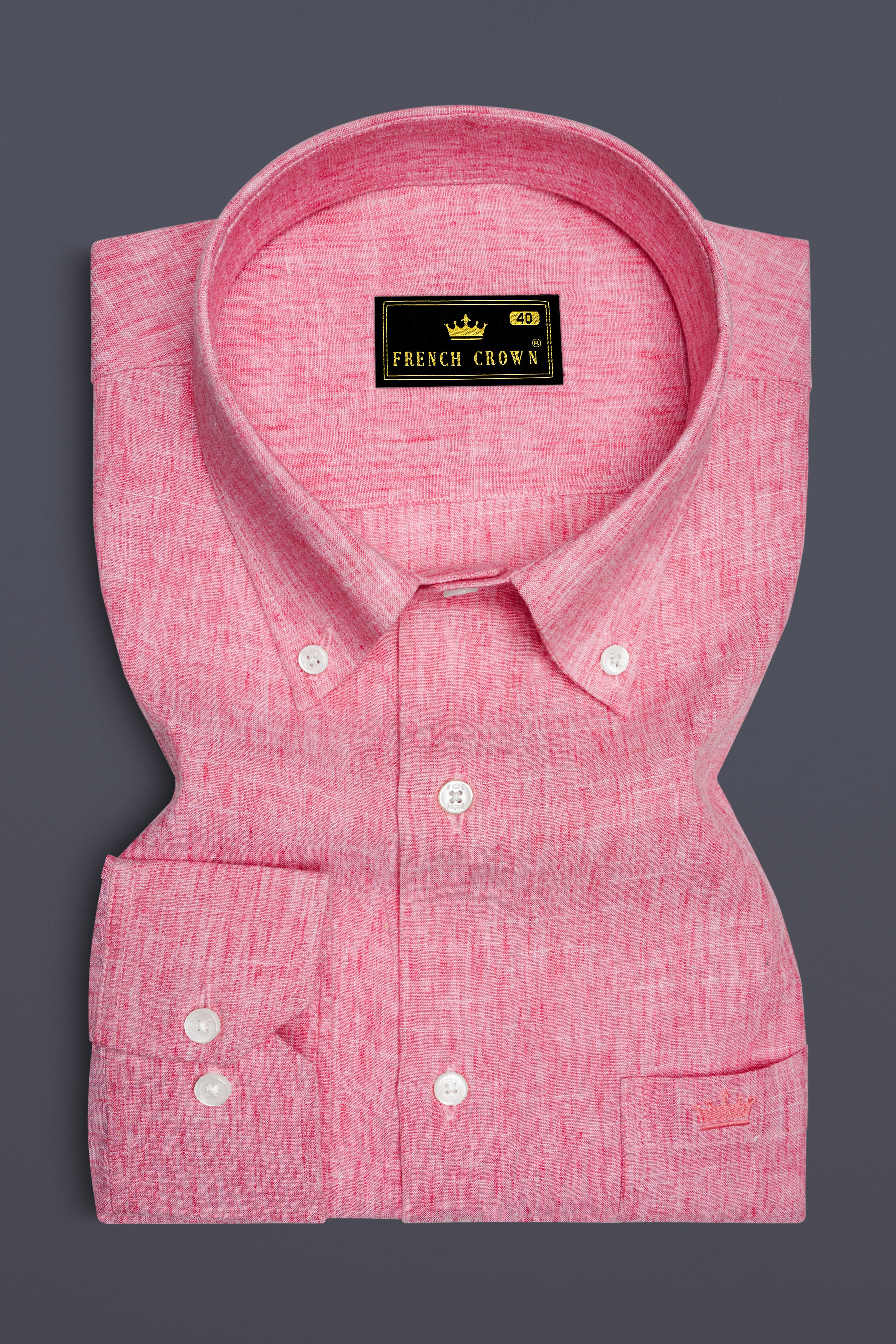 Charm Pink Royal Oxford Shirt