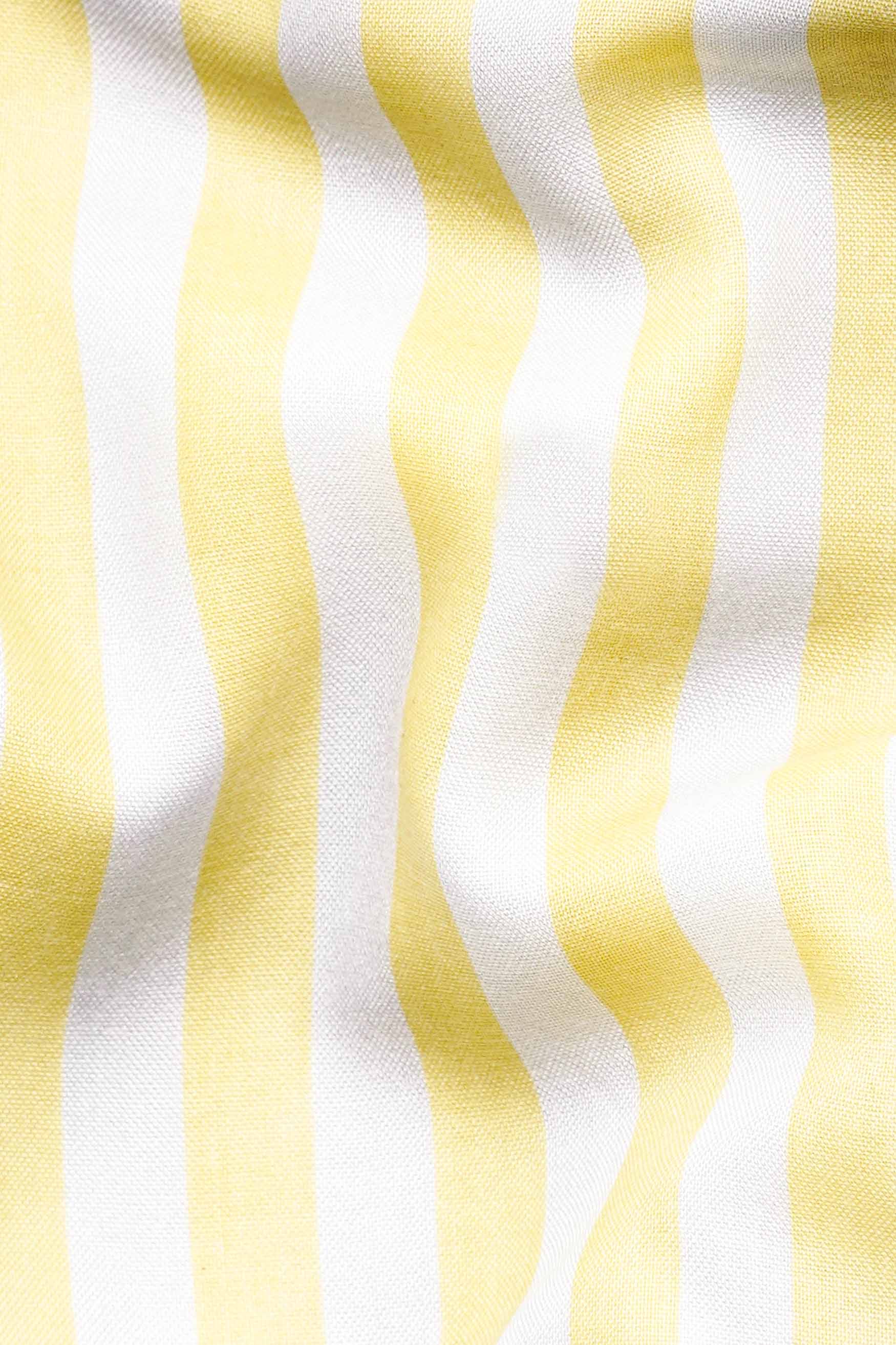 Goldenrod Yellow and White Striped with Face Embroidered Premium Tencel Designer Kurta Shirt 8250-KS-E171-38, 8250-KS-E171-H-38, 8250-KS-E171-39, 8250-KS-E171-H-39, 8250-KS-E171-40, 8250-KS-E171-H-40, 8250-KS-E171-42, 8250-KS-E171-H-42, 8250-KS-E171-44, 8250-KS-E171-H-44, 8250-KS-E171-46, 8250-KS-E171-H-46, 8250-KS-E171-48, 8250-KS-E171-H-48, 8250-KS-E171-50, 8250-KS-E171-H-50, 8250-KS-E171-52, 8250-KS-E171-H-52