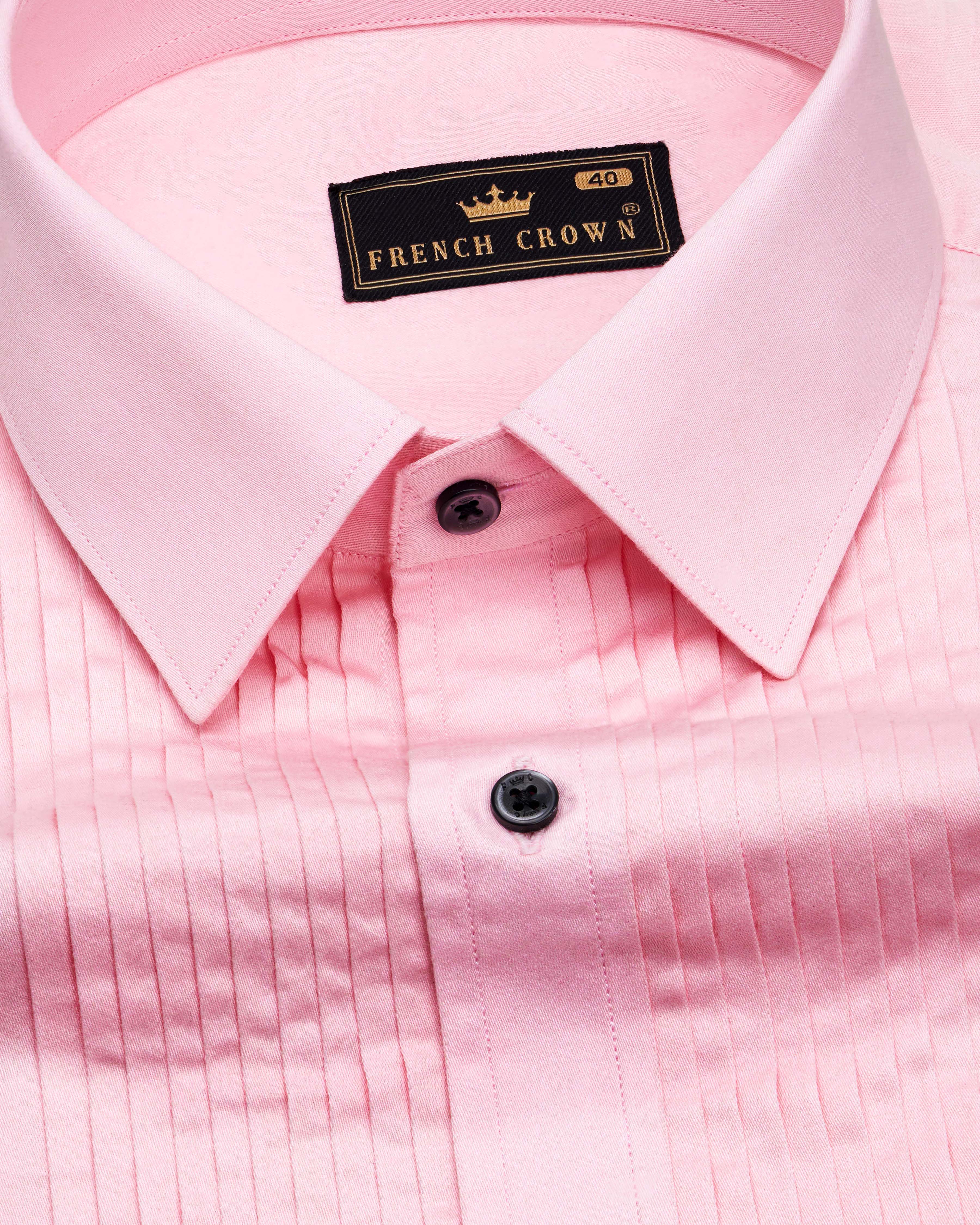 Pastel Pink Snake Pleated Super Soft Premium Cotton Tuxedo Shirt 8682-BLK-TXD-38,8682-BLK-TXD-H-38,8682-BLK-TXD-39,8682-BLK-TXD-H-39,8682-BLK-TXD-40,8682-BLK-TXD-H-40,8682-BLK-TXD-42,8682-BLK-TXD-H-42,8682-BLK-TXD-44,8682-BLK-TXD-H-44,8682-BLK-TXD-46,8682-BLK-TXD-H-46,8682-BLK-TXD-48,8682-BLK-TXD-H-48,8682-BLK-TXD-50,8682-BLK-TXD-H-50,8682-BLK-TXD-52,8682-BLK-TXD-H-52