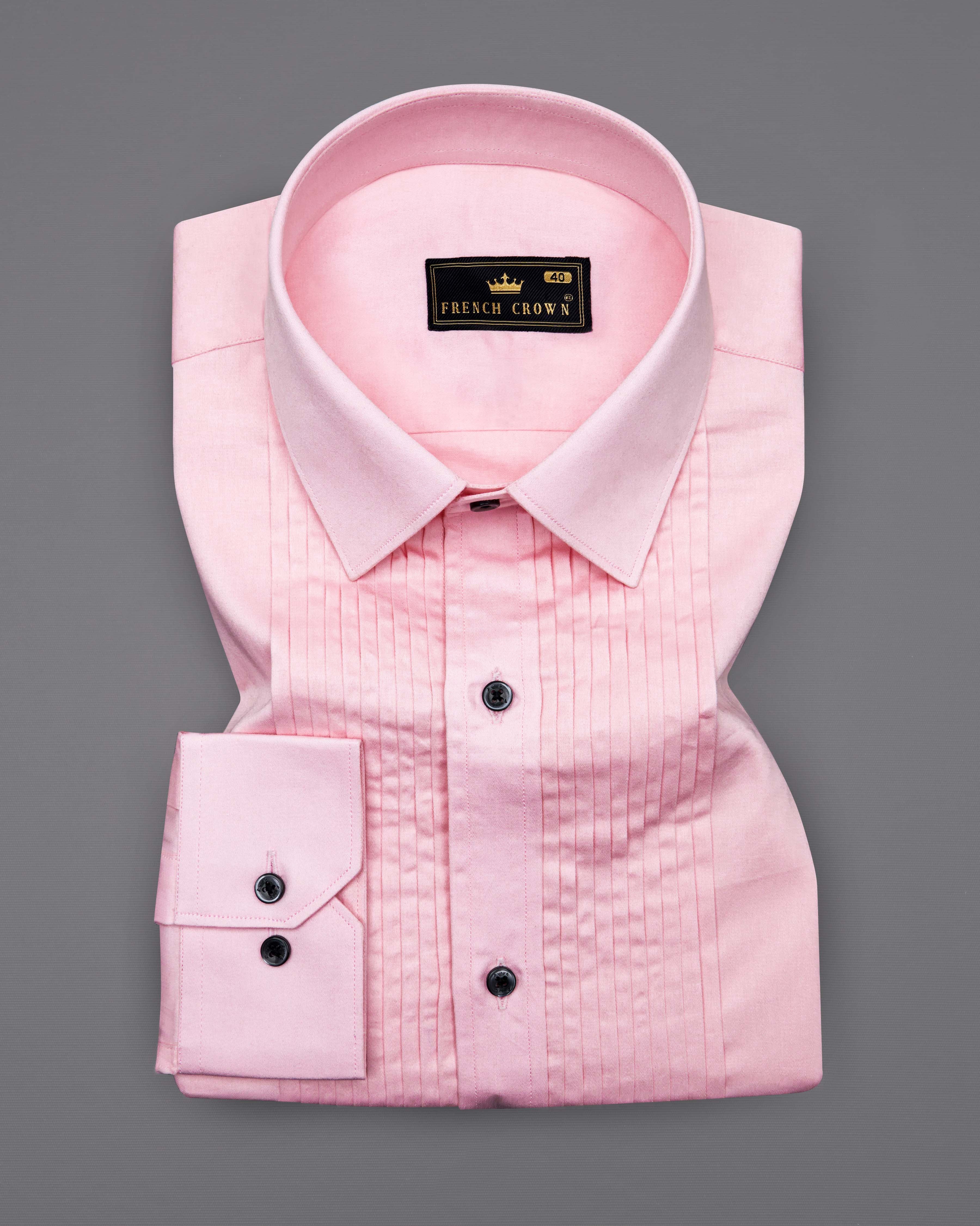 Pastel Pink Snake Pleated Super Soft Premium Cotton Tuxedo Shirt 8682-BLK-TXD-38,8682-BLK-TXD-H-38,8682-BLK-TXD-39,8682-BLK-TXD-H-39,8682-BLK-TXD-40,8682-BLK-TXD-H-40,8682-BLK-TXD-42,8682-BLK-TXD-H-42,8682-BLK-TXD-44,8682-BLK-TXD-H-44,8682-BLK-TXD-46,8682-BLK-TXD-H-46,8682-BLK-TXD-48,8682-BLK-TXD-H-48,8682-BLK-TXD-50,8682-BLK-TXD-H-50,8682-BLK-TXD-52,8682-BLK-TXD-H-52