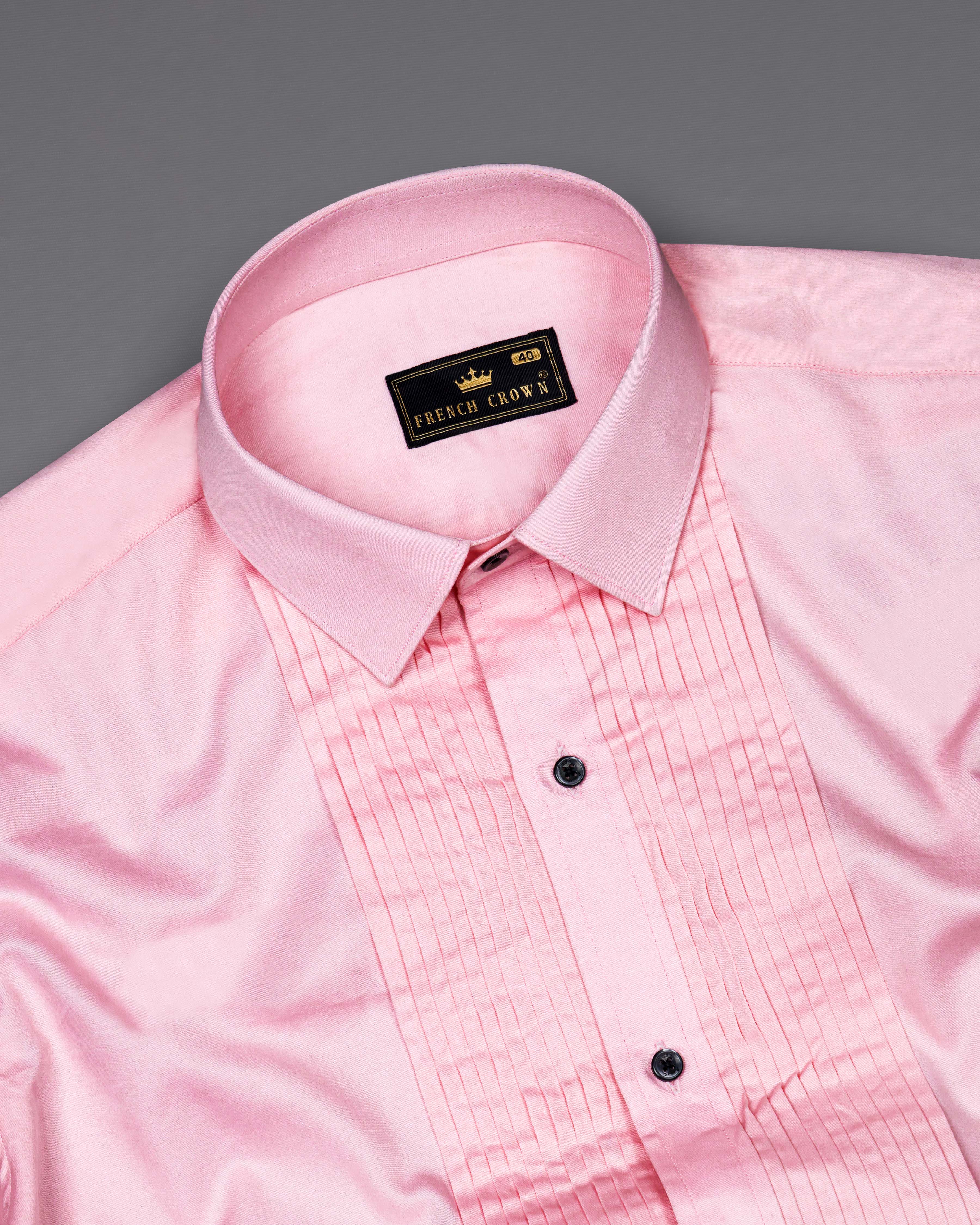 Pastel Pink Snake Pleated Super Soft Premium Cotton Tuxedo Shirt 8682-BLK-TXD-38,8682-BLK-TXD-H-38,8682-BLK-TXD-39,8682-BLK-TXD-H-39,8682-BLK-TXD-40,8682-BLK-TXD-H-40,8682-BLK-TXD-42,8682-BLK-TXD-H-42,8682-BLK-TXD-44,8682-BLK-TXD-H-44,8682-BLK-TXD-46,8682-BLK-TXD-H-46,8682-BLK-TXD-48,8682-BLK-TXD-H-48,8682-BLK-TXD-50,8682-BLK-TXD-H-50,8682-BLK-TXD-52,8682-BLK-TXD-H-52