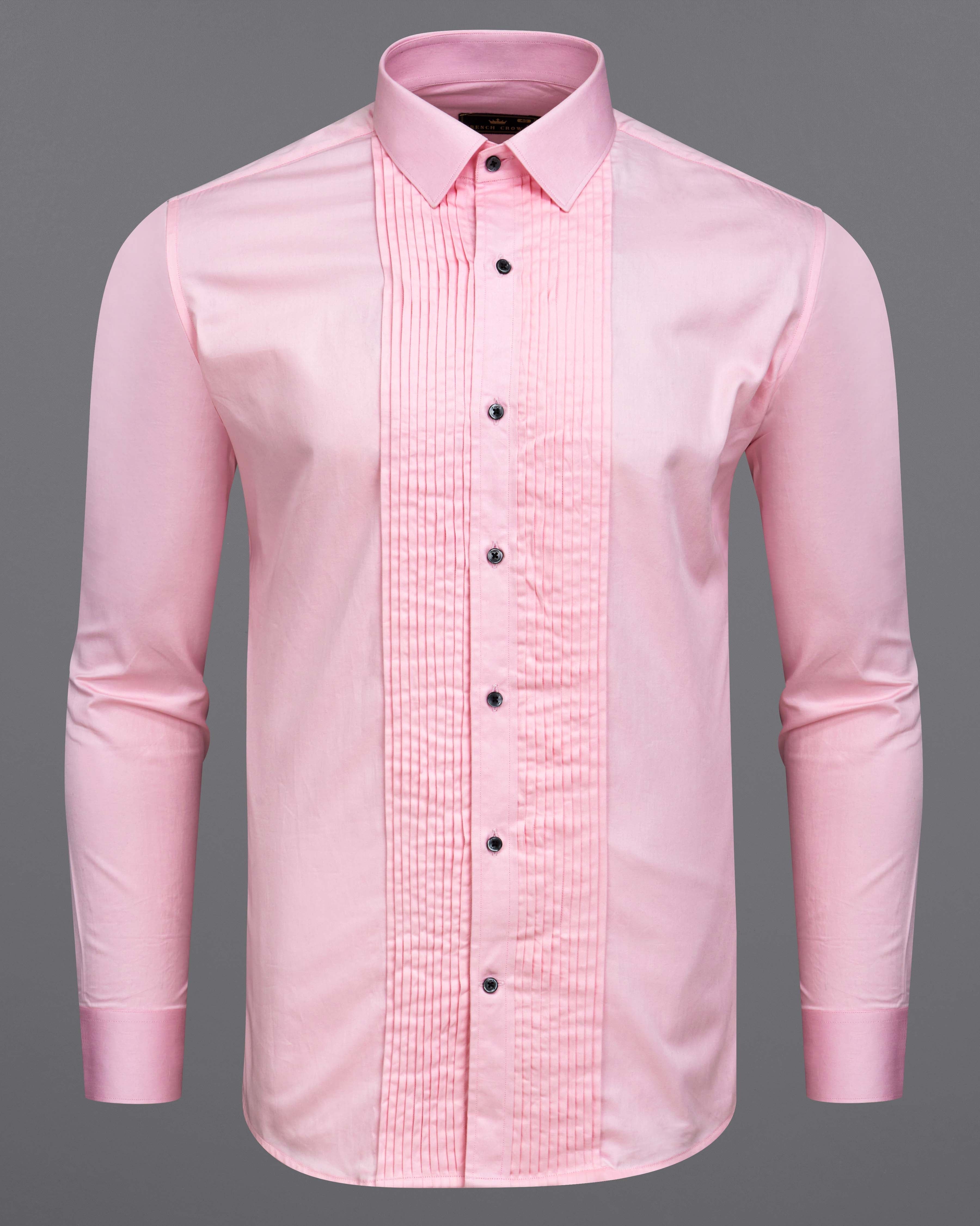 Pastel Pink Snake Pleated Super Soft Premium Cotton Tuxedo Shirt 8682-BLK-TXD-38,8682-BLK-TXD-H-38,8682-BLK-TXD-39,8682-BLK-TXD-H-39,8682-BLK-TXD-40,8682-BLK-TXD-H-40,8682-BLK-TXD-42,8682-BLK-TXD-H-42,8682-BLK-TXD-44,8682-BLK-TXD-H-44,8682-BLK-TXD-46,8682-BLK-TXD-H-46,8682-BLK-TXD-48,8682-BLK-TXD-H-48,8682-BLK-TXD-50,8682-BLK-TXD-H-50,8682-BLK-TXD-52,8682-BLK-TXD-H-52