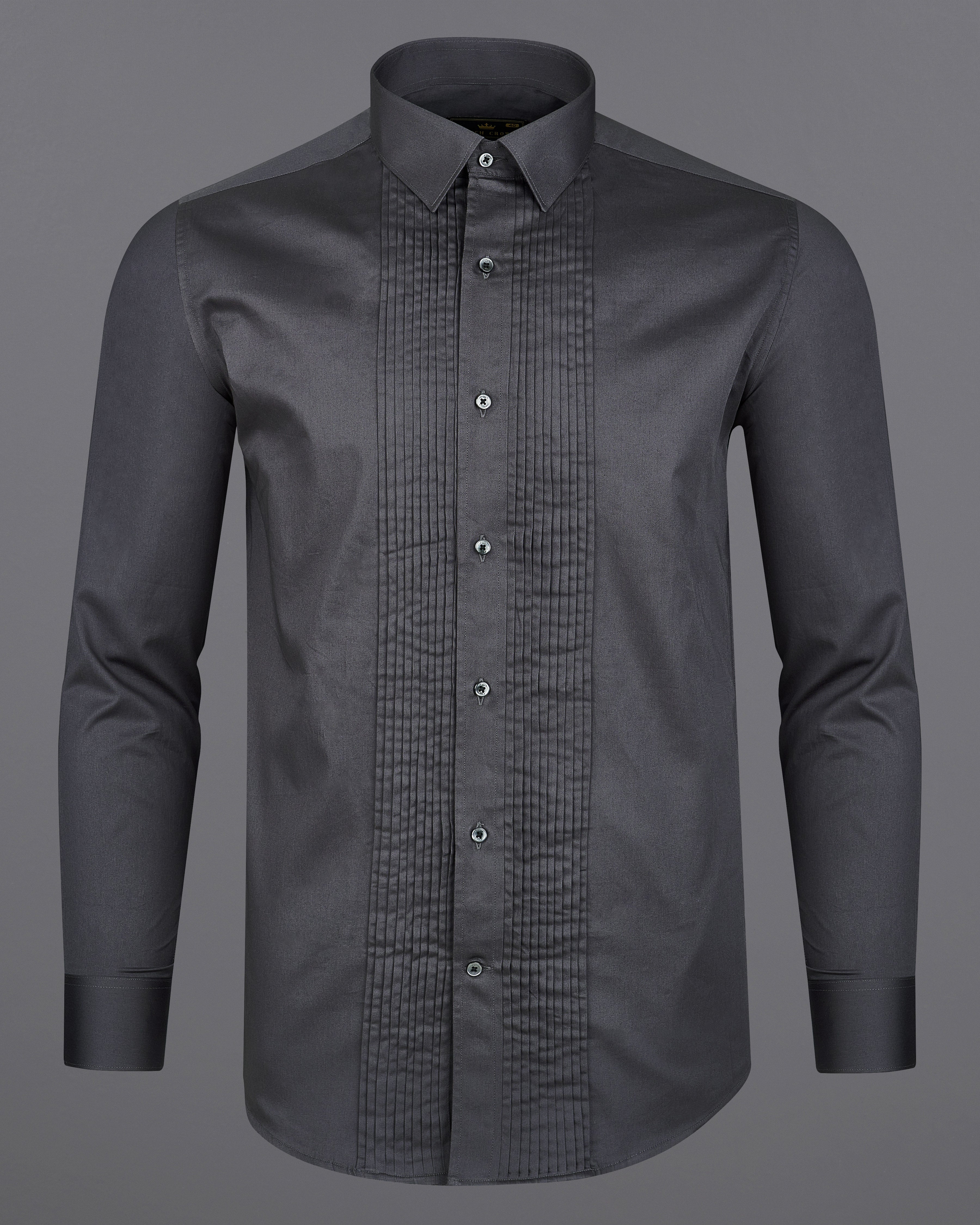 Iridium Gray Snake Pleated Super Soft Premium Cotton Tuxedo Shirt 8846-BLK-TXD-38, 8846-BLK-TXD-H-38, 8846-BLK-TXD-39, 8846-BLK-TXD-H-39, 8846-BLK-TXD-40, 8846-BLK-TXD-H-40, 8846-BLK-TXD-42, 8846-BLK-TXD-H-42, 8846-BLK-TXD-44, 8846-BLK-TXD-H-44, 8846-BLK-TXD-46, 8846-BLK-TXD-H-46, 8846-BLK-TXD-48, 8846-BLK-TXD-H-48, 8846-BLK-TXD-50, 8846-BLK-TXD-H-50, 8846-BLK-TXD-52, 8846-BLK-TXD-H-52