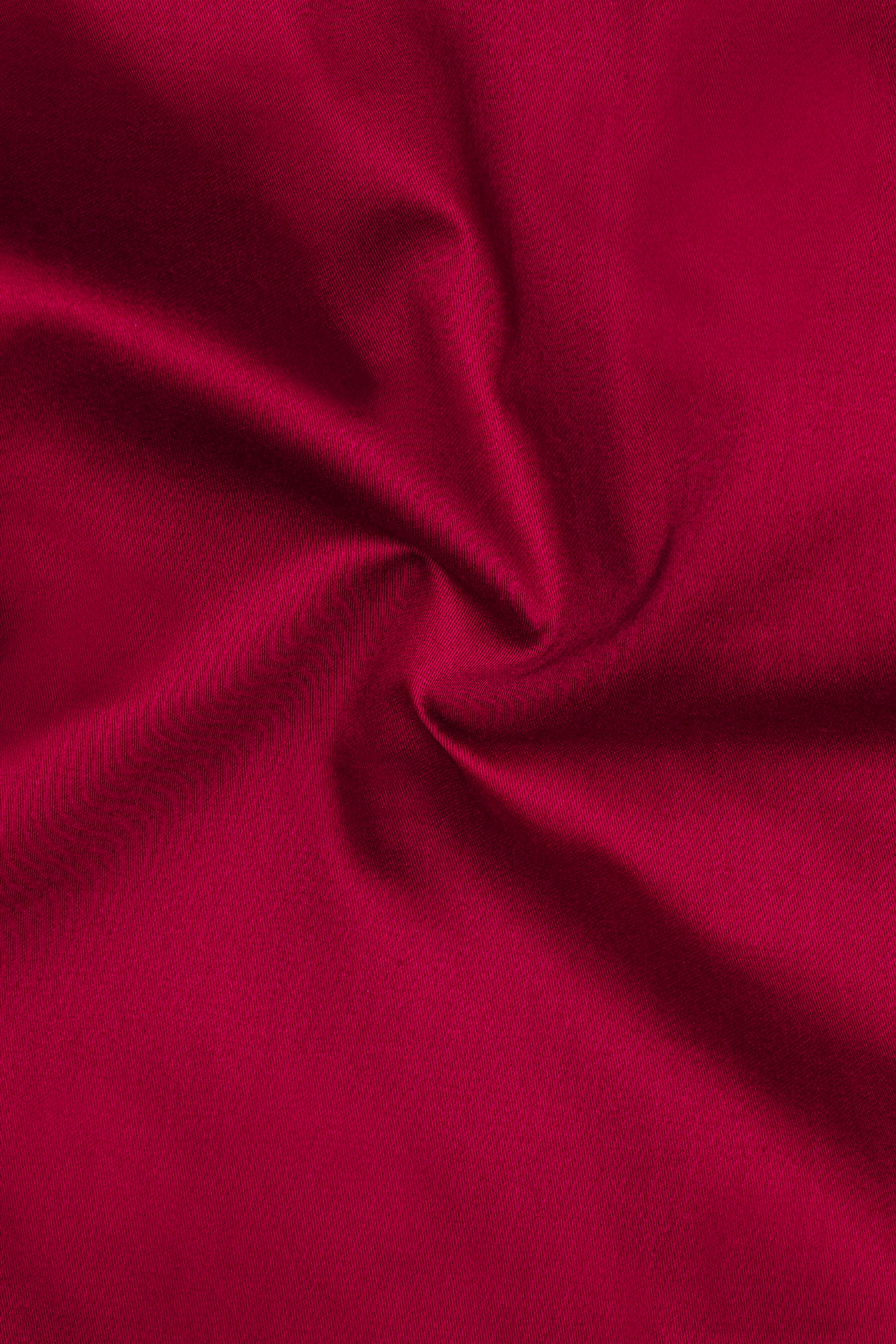 Vivid Auburn Red Subtle Sheen Super Soft Premium Cotton Shirt