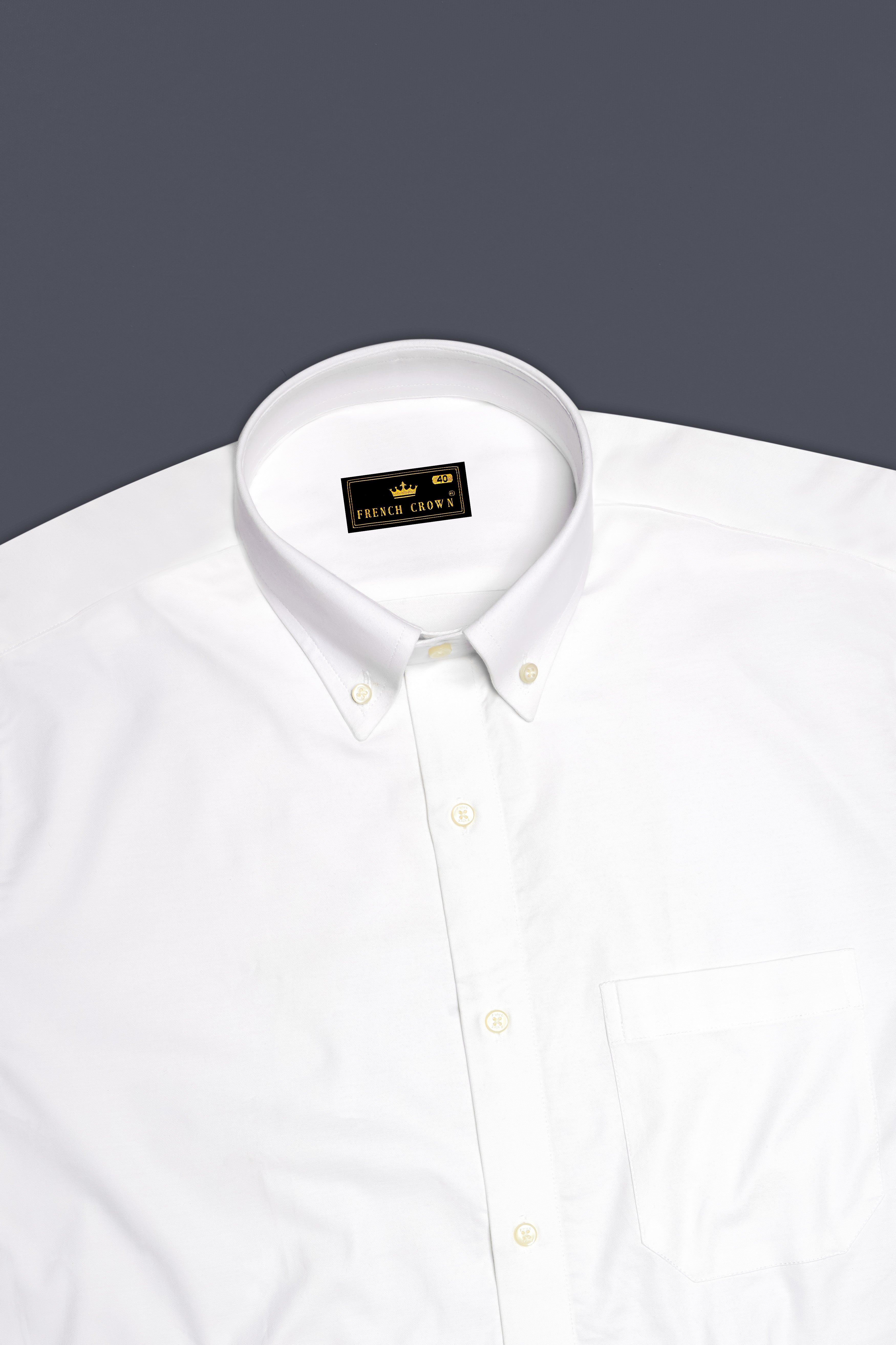 Bright White Royal Oxford Shirt