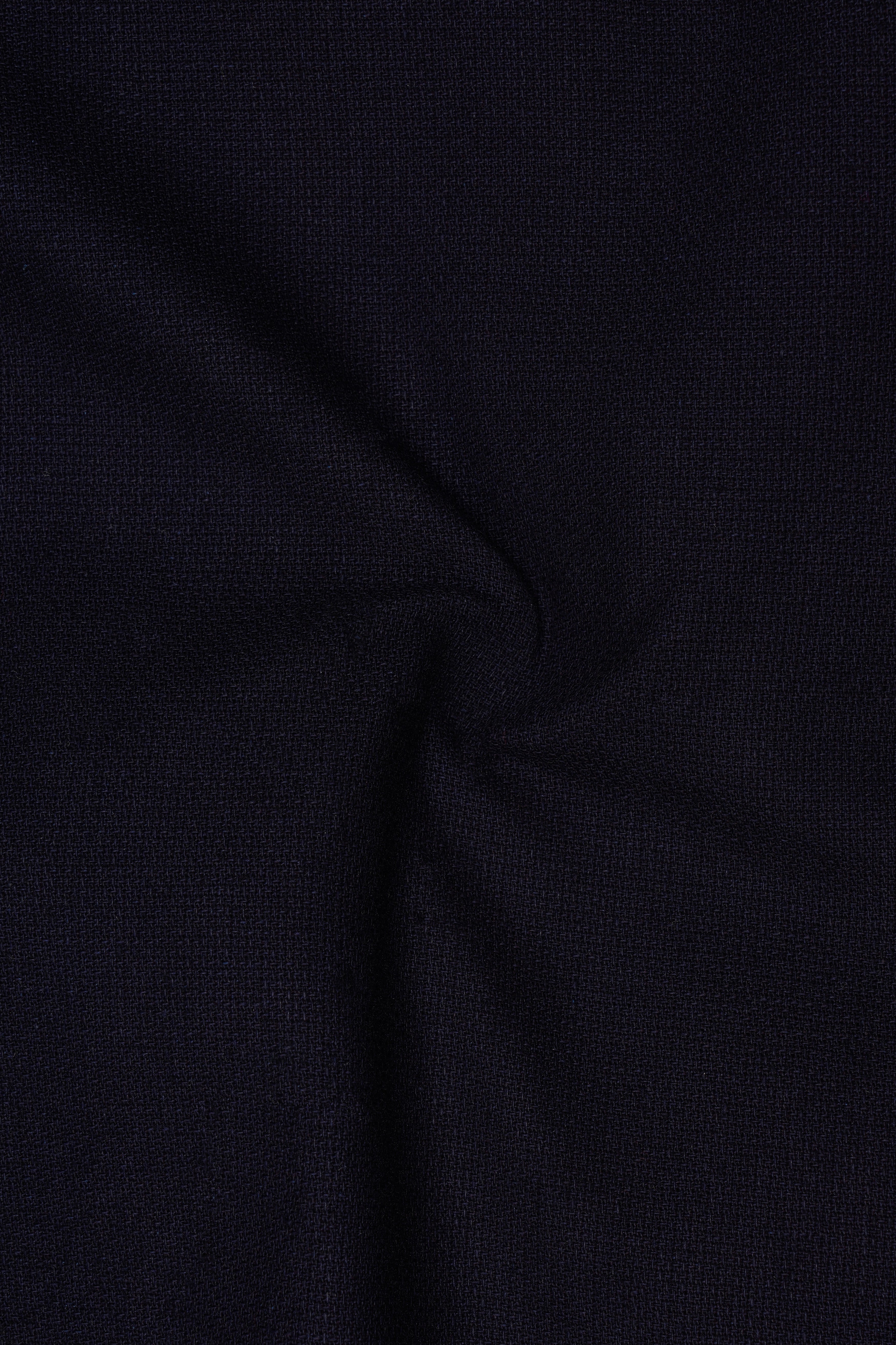 Onyx Black Button-Down Denim Shirt