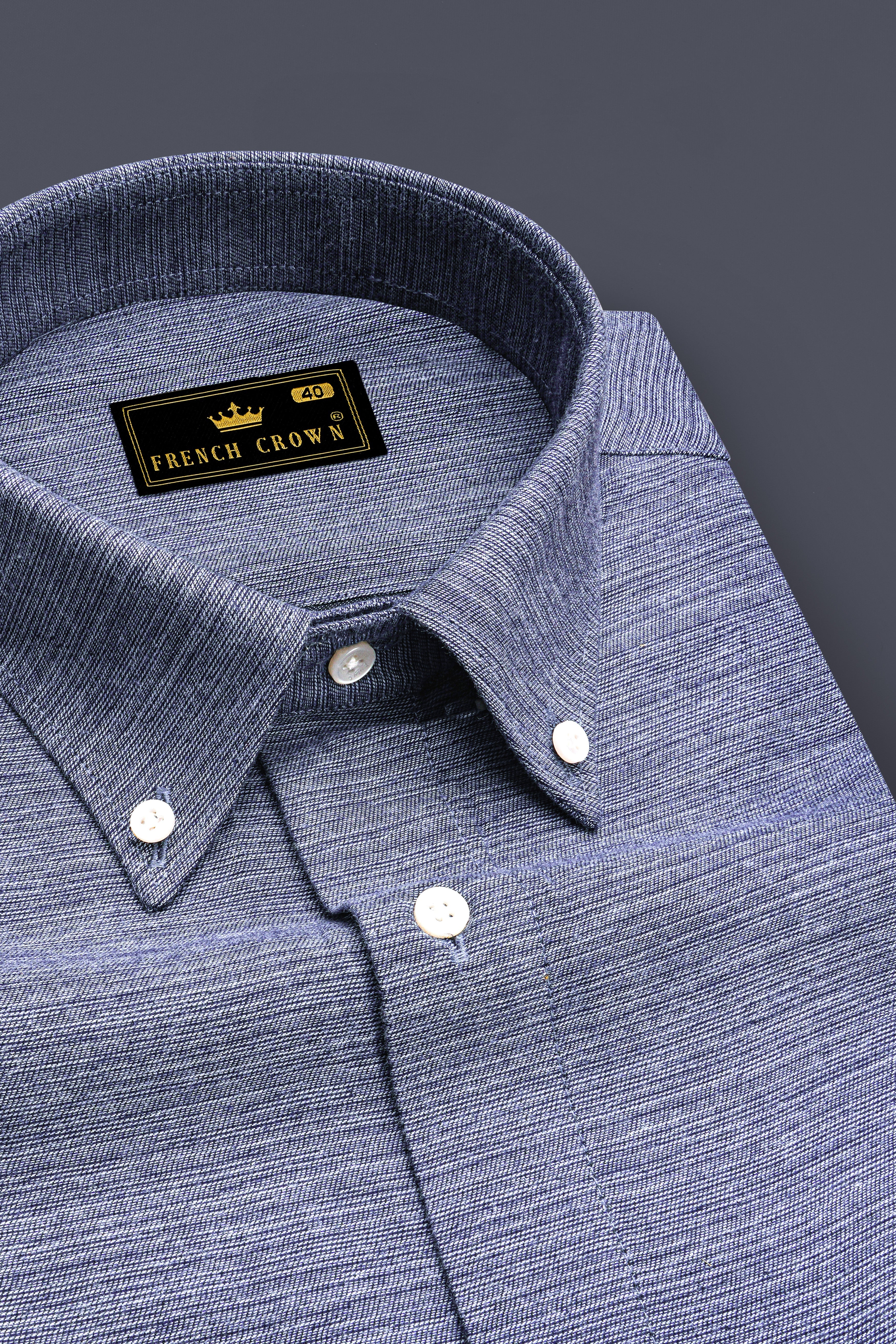 Bayoux Gray Button Down Flannel Shirt