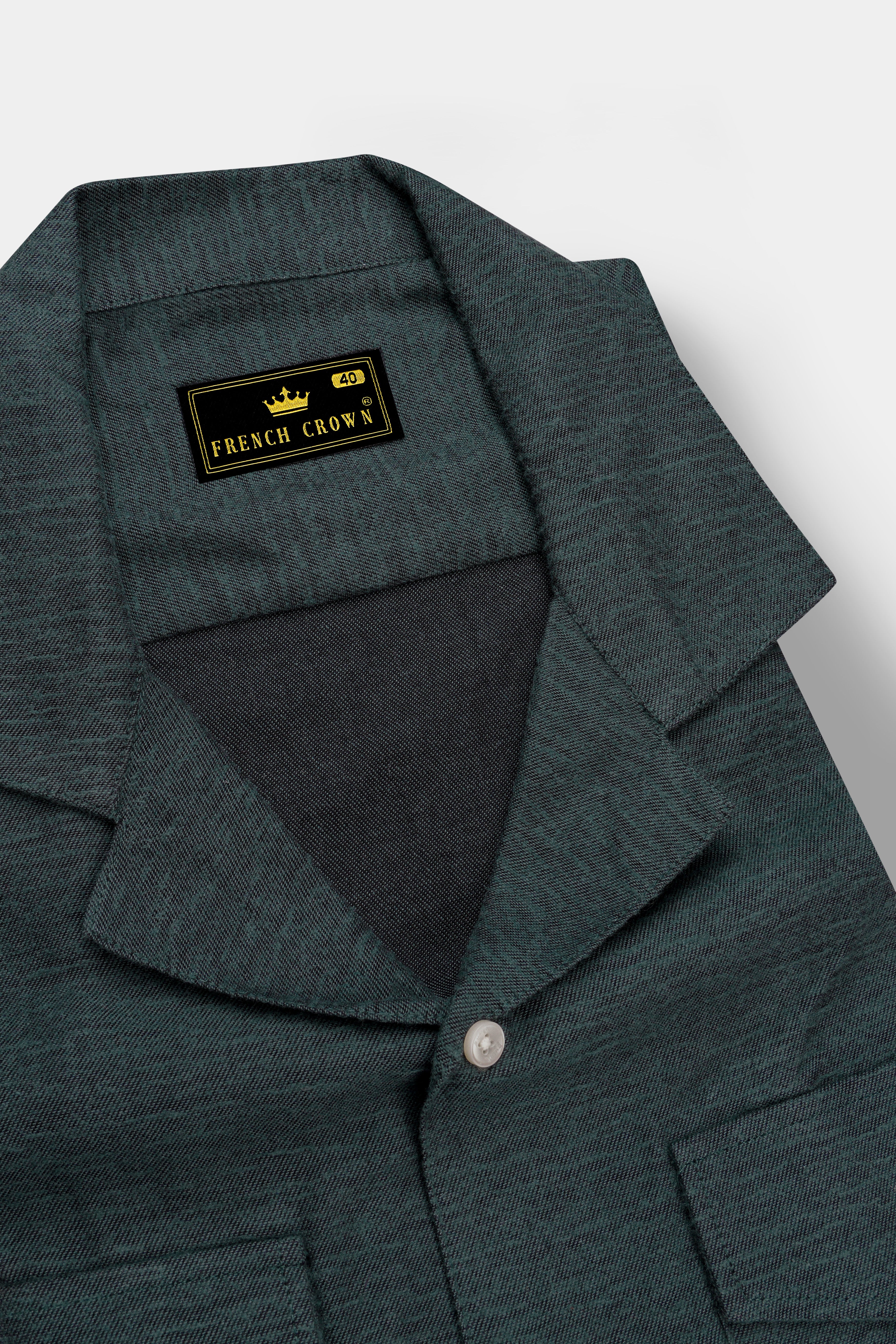 Spruce Green Royal Oxford Overshirt/Shacket