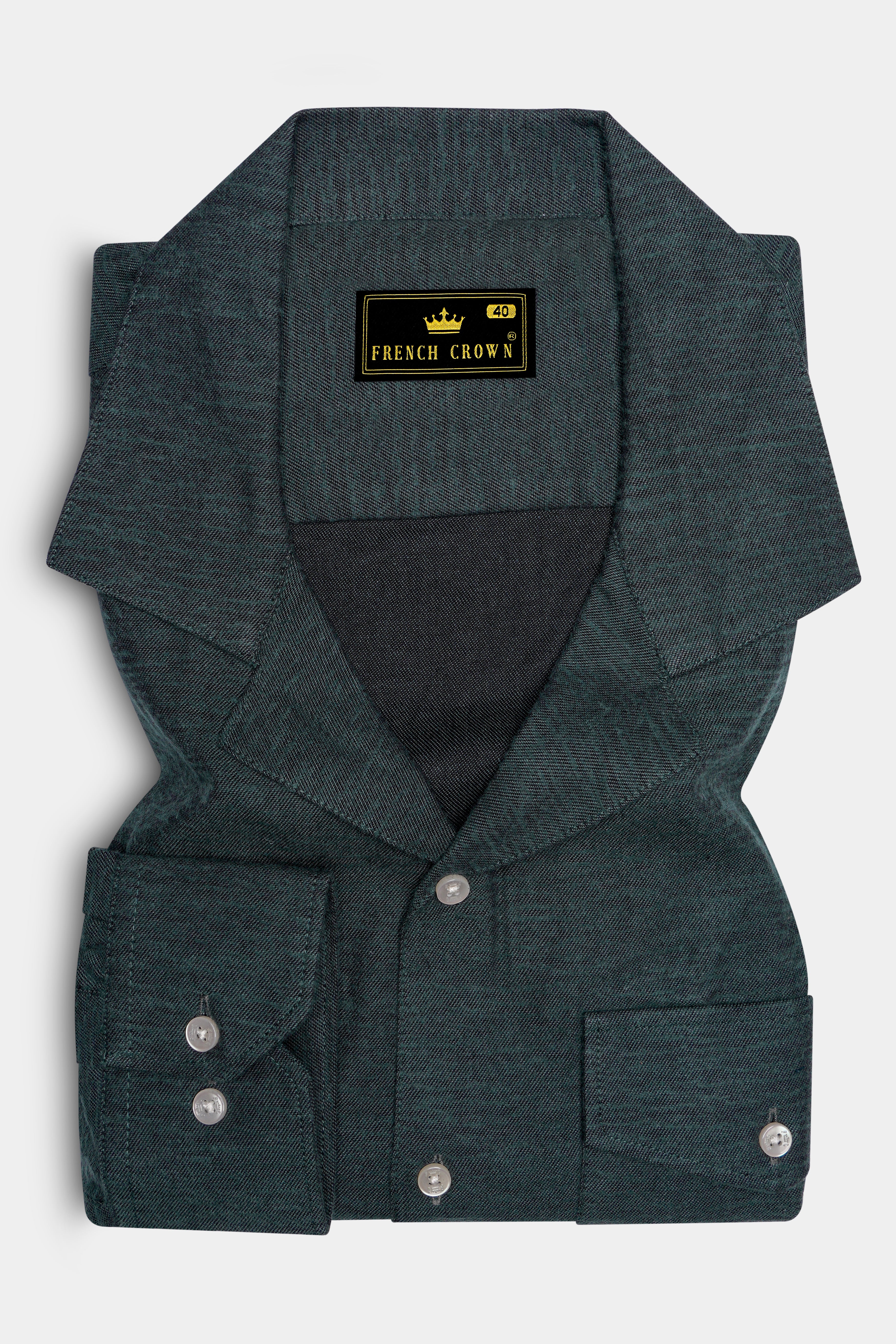 Spruce Green Royal Oxford Overshirt/Shacket