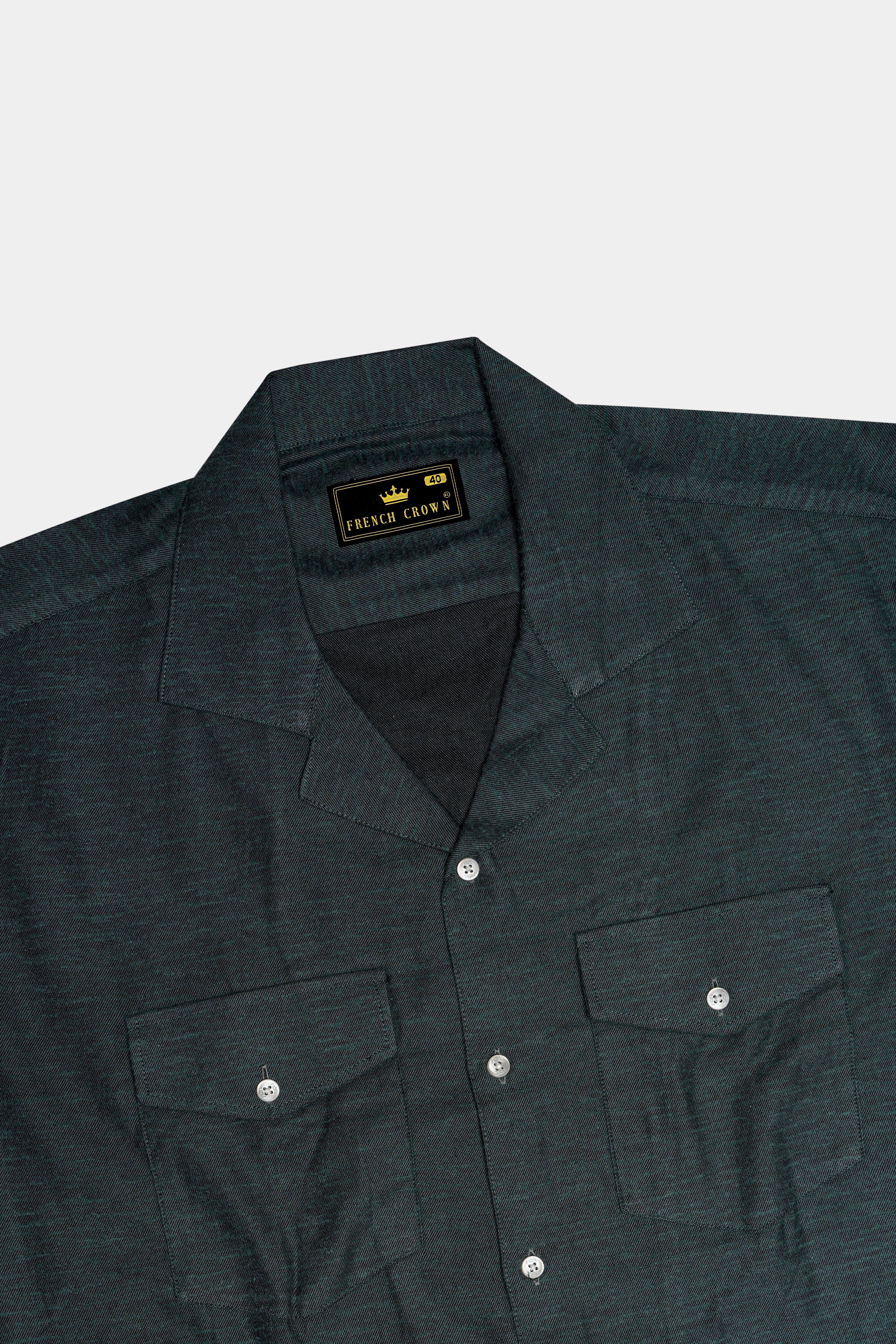 Spruce Green Royal Oxford Overshirt/Shacket