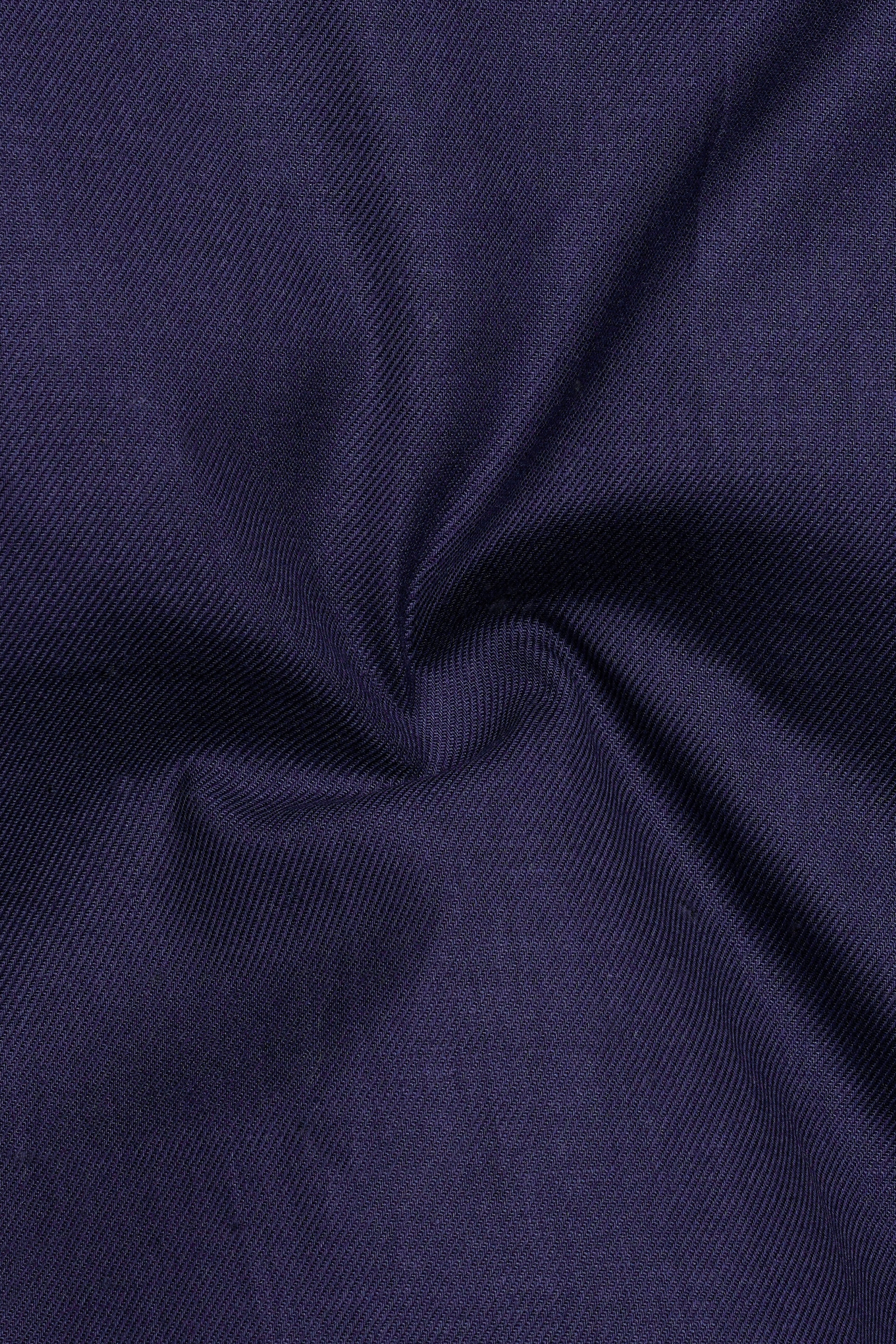 Haiti Blue Twill Premium Cotton Shirt