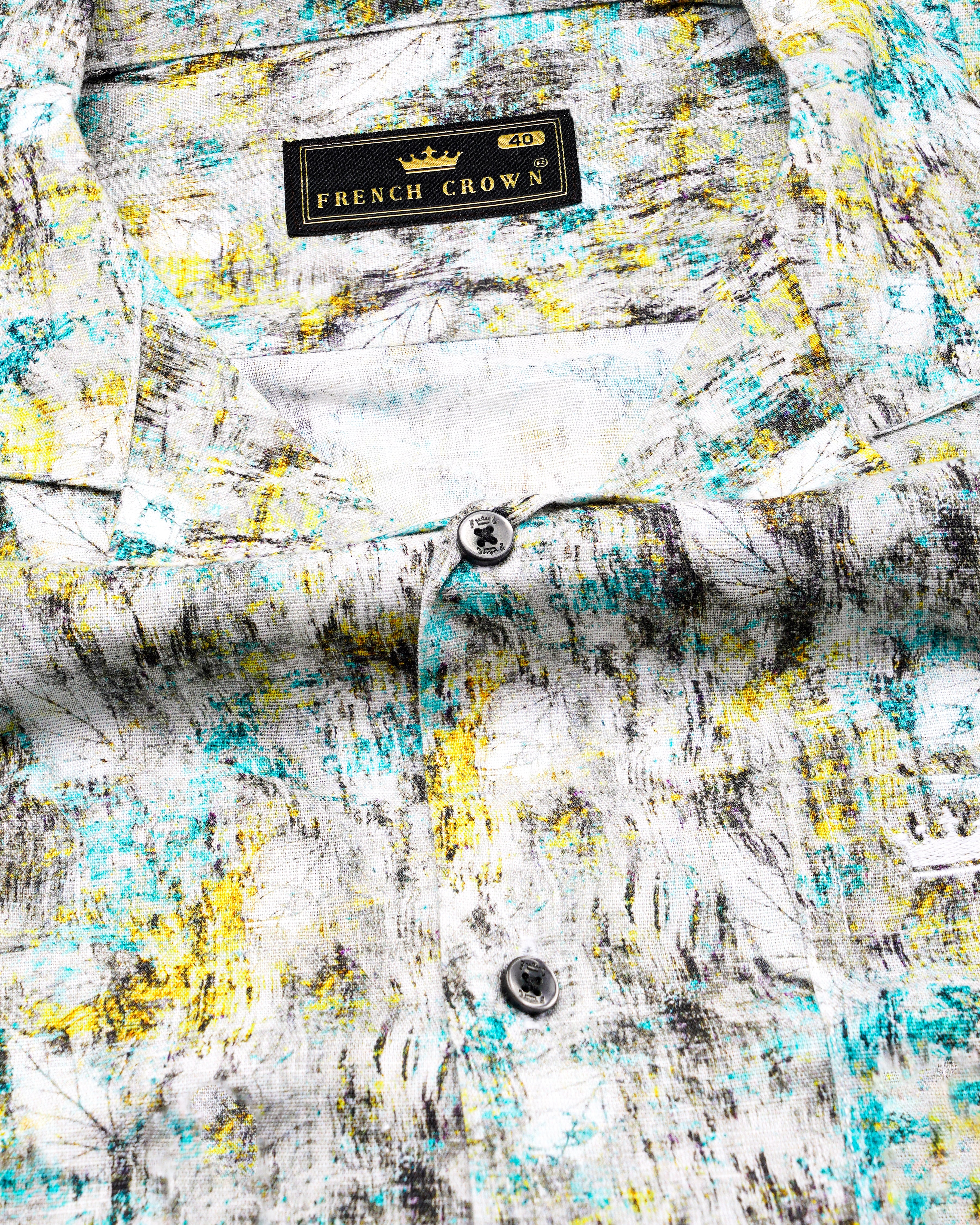 Bright White Multicolour Printed Luxurious Linen Co-ord Sets 9870-CC-BLK-SS-SR258-P584-38, 9870-CC-BLK-SS-SR258-P584-39, 9870-CC-BLK-SS-SR258-P584-40, 9870-CC-BLK-SS-SR258-P584-42, 9870-CC-BLK-SS-SR258-P584-44, 9870-CC-BLK-SS-SR258-P584-46, 9870-CC-BLK-SS-SR258-P584-48, 9870-CC-BLK-SS-SR258-P584-50, 9870-CC-BLK-SS-SR258-P584-52