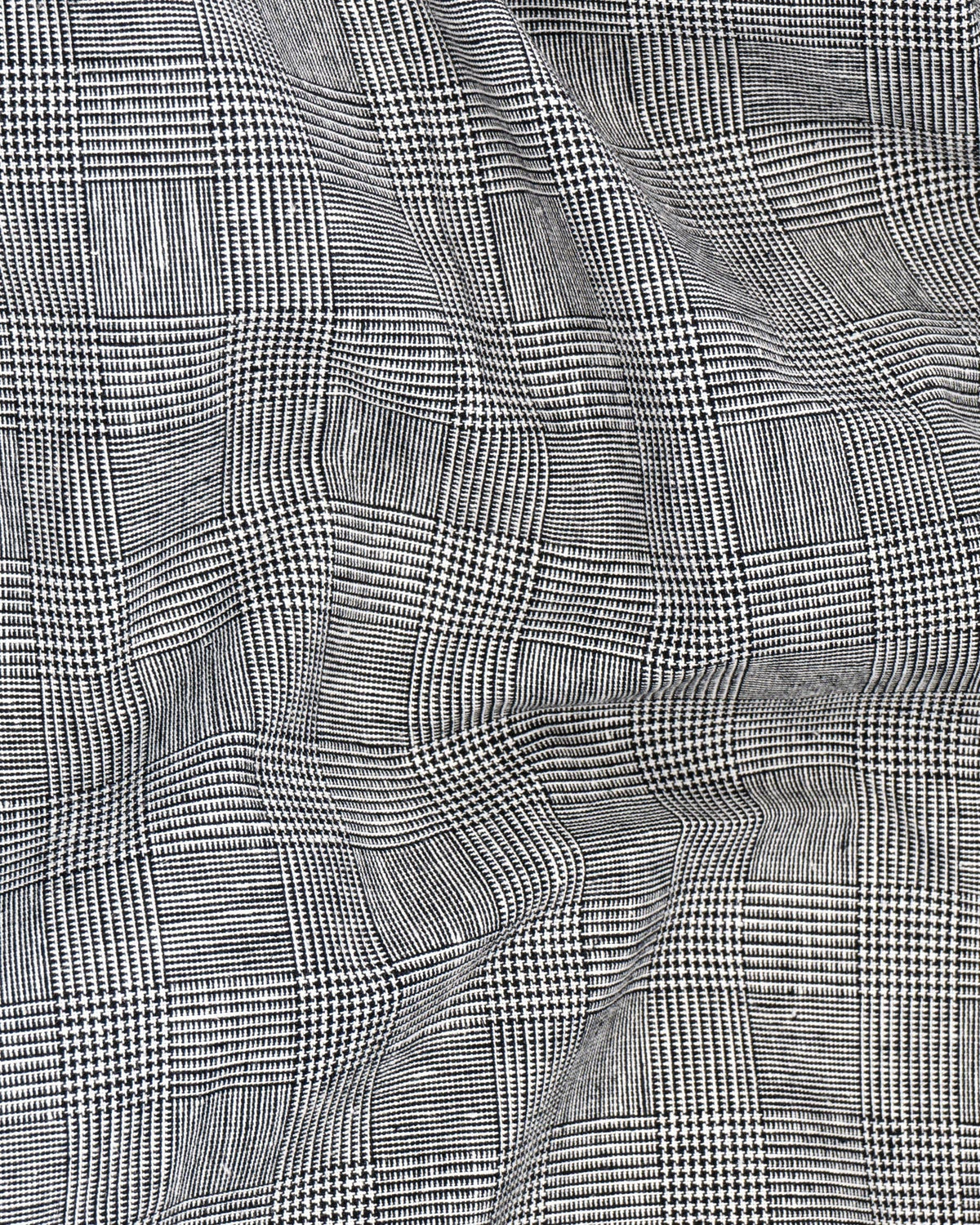 Star Dust Gray Plaid Premium Cotton Double Breasted Sports Blazer