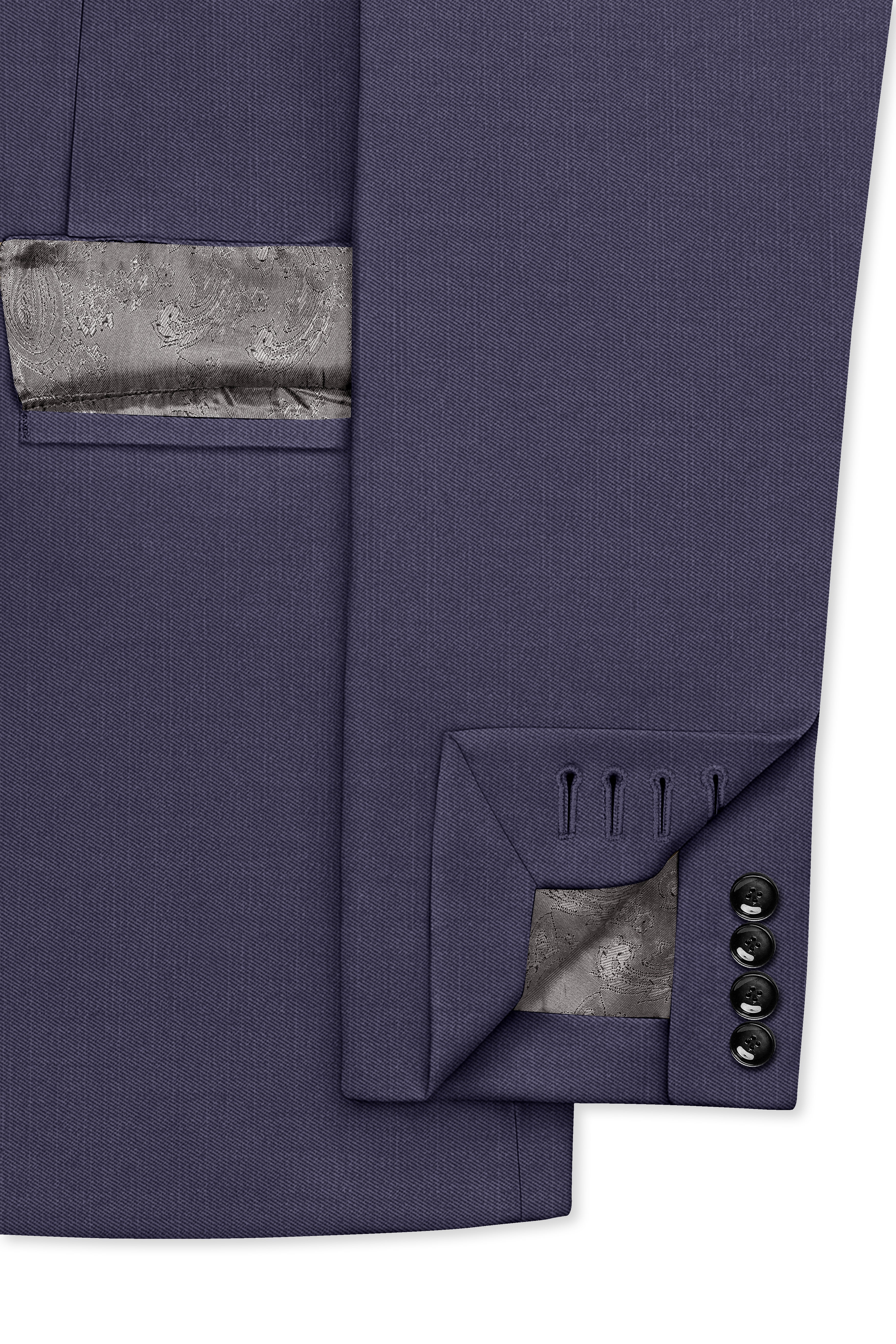 Mulled Grey Wool Rich Blazer