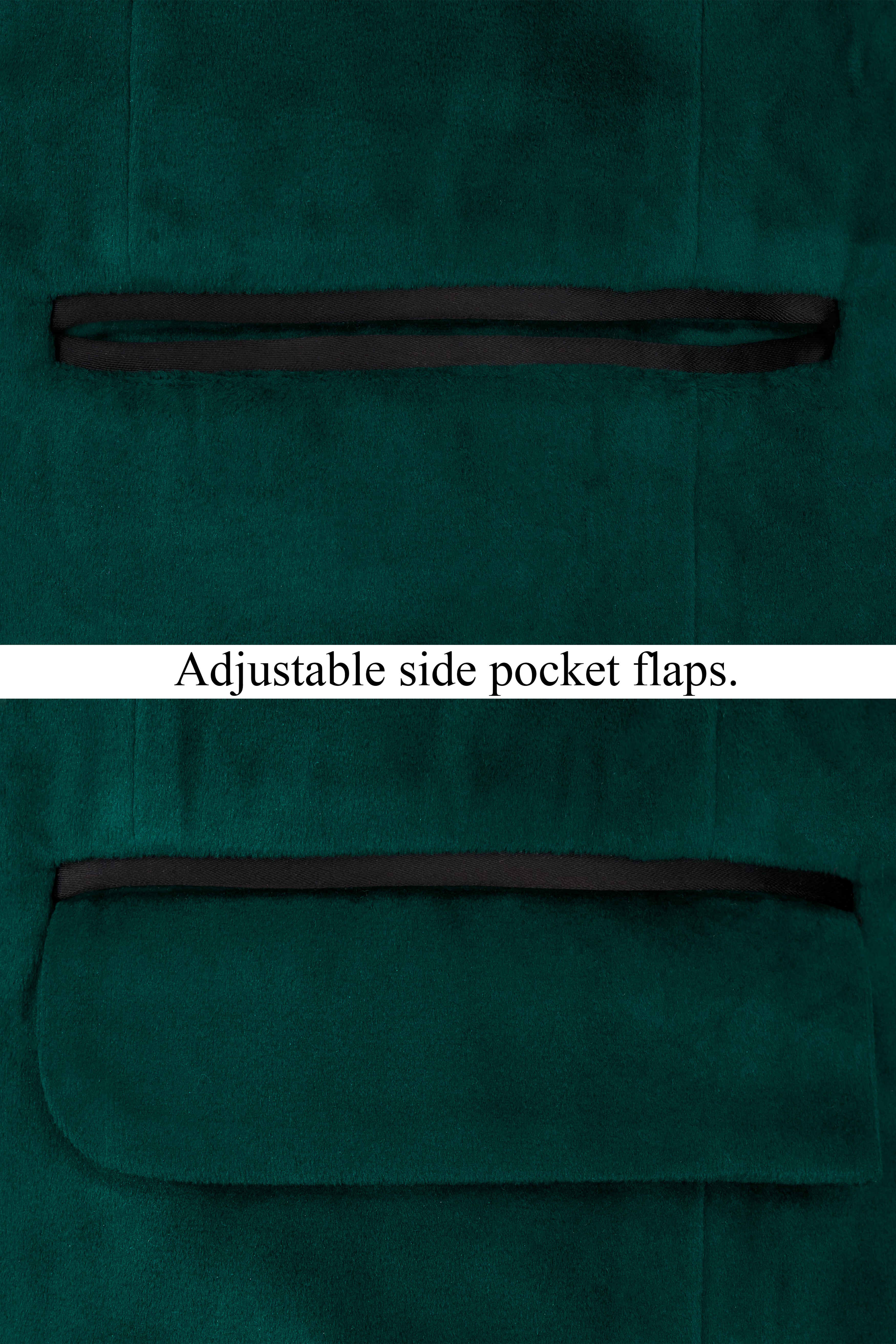 Daintree Green Velvet Tuxedo Designer Blazer