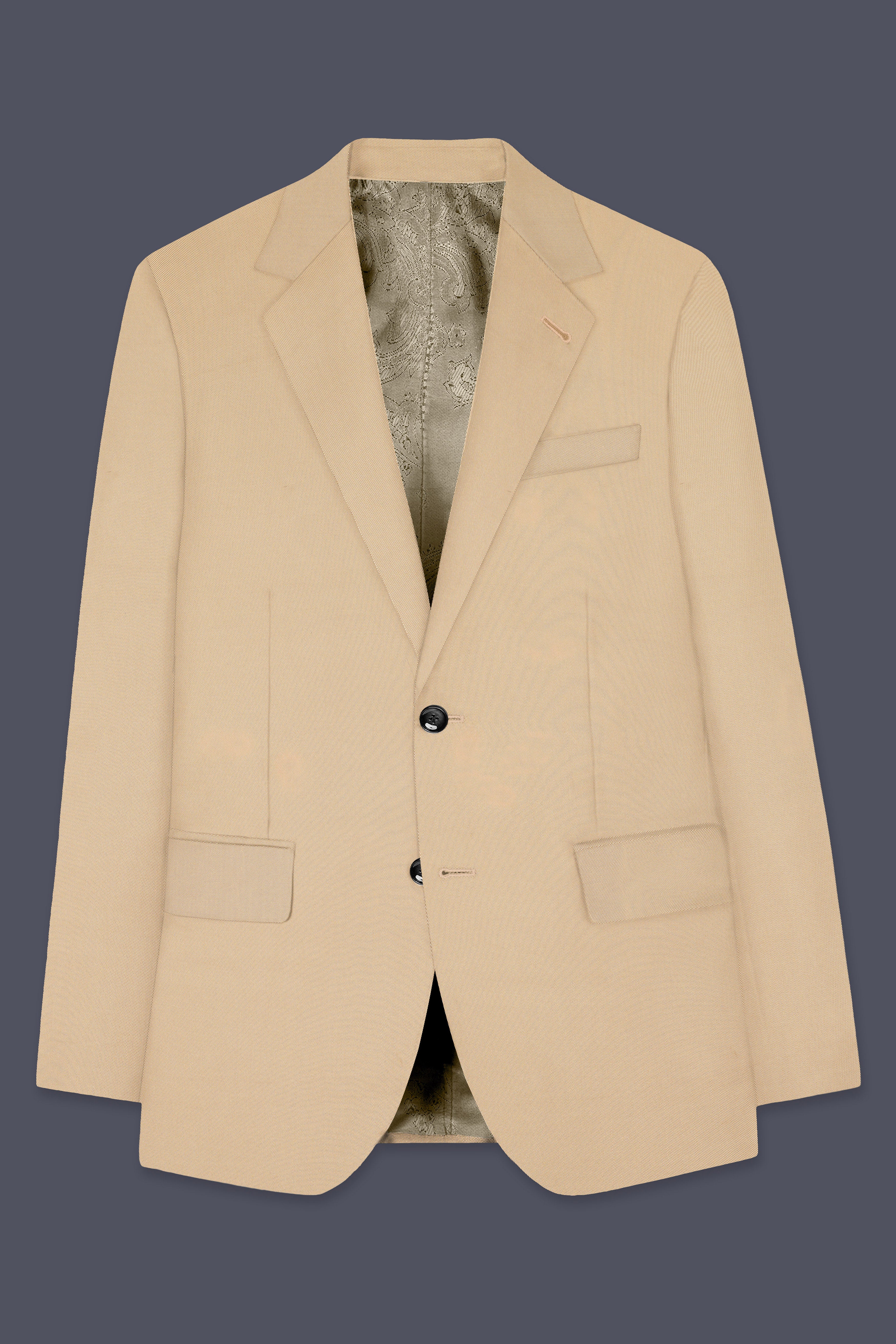 Sandrift Brown Premium Cotton Blazer