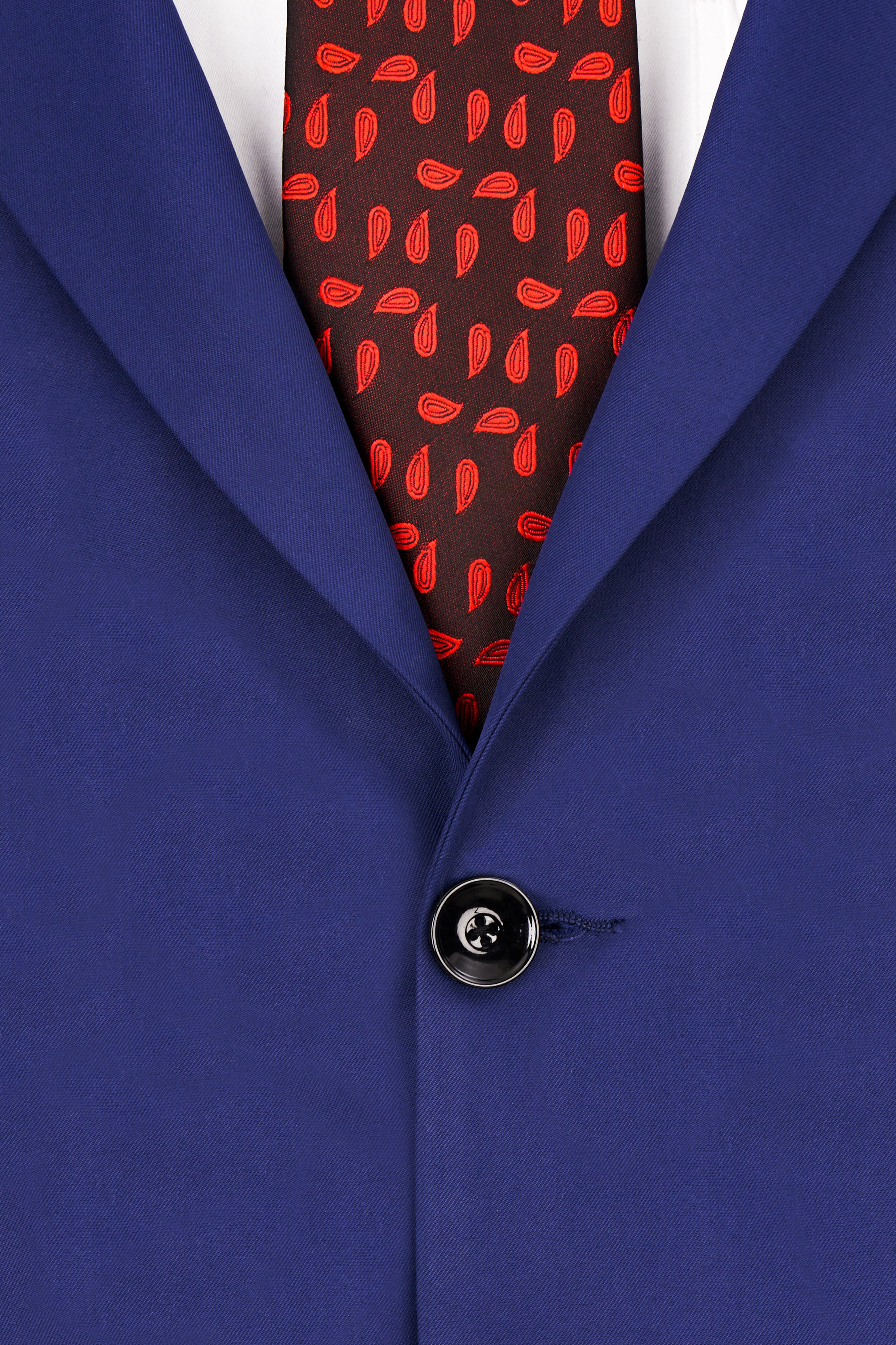 Royal Blue Single Breasted Blazer