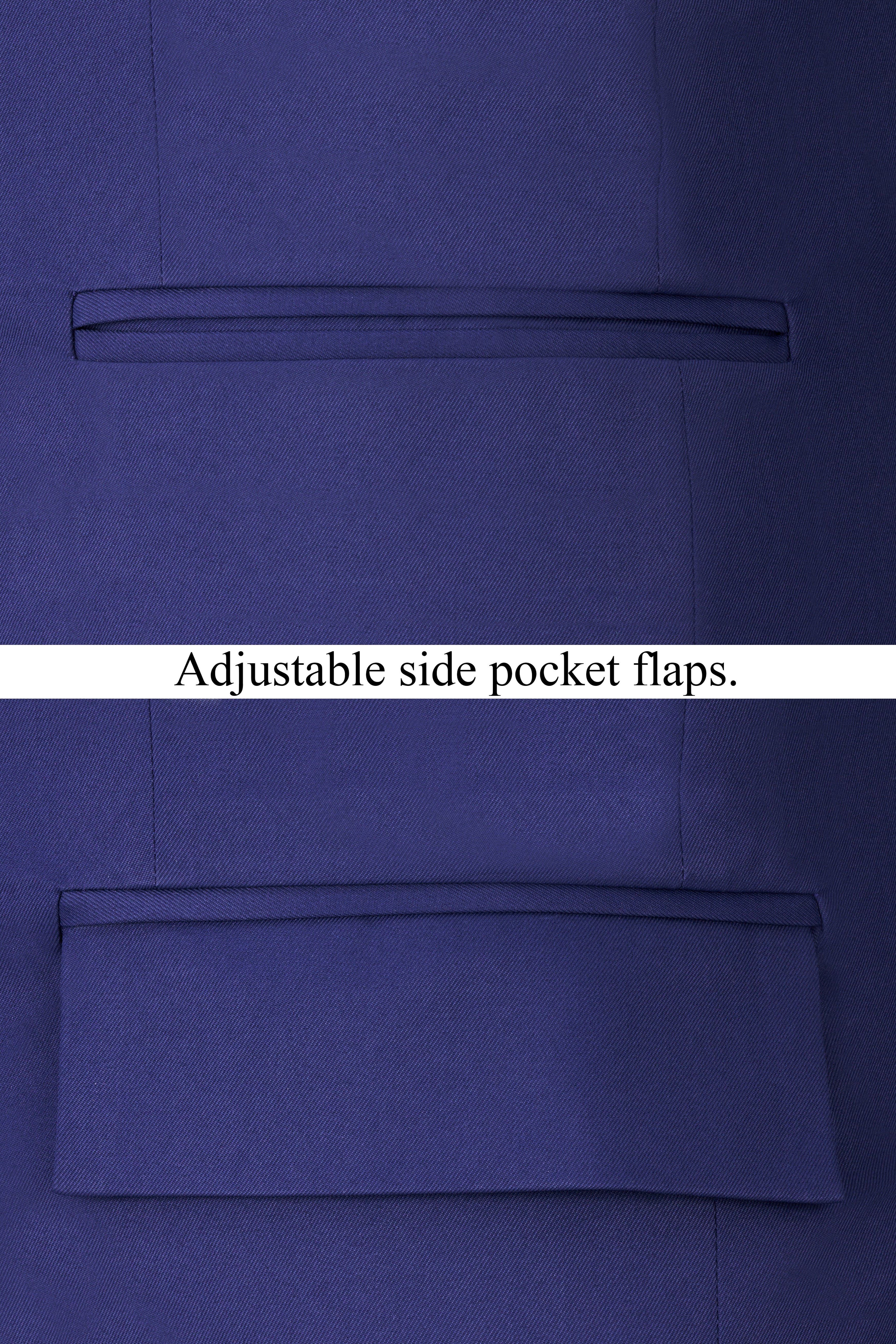 Royal Blue Single Breasted Blazer