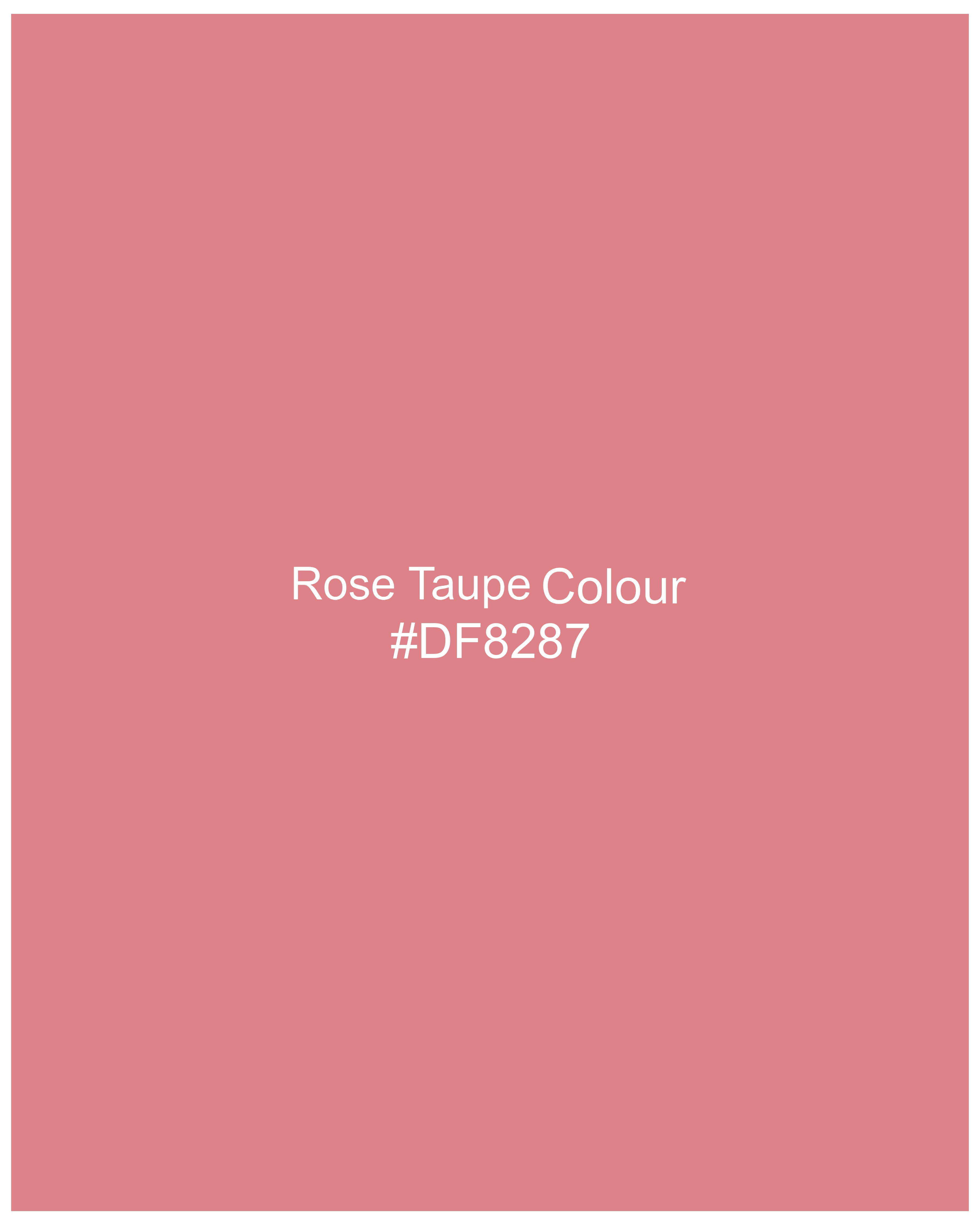 Rose Taupe Pink Single Breasted Velvet Blazer