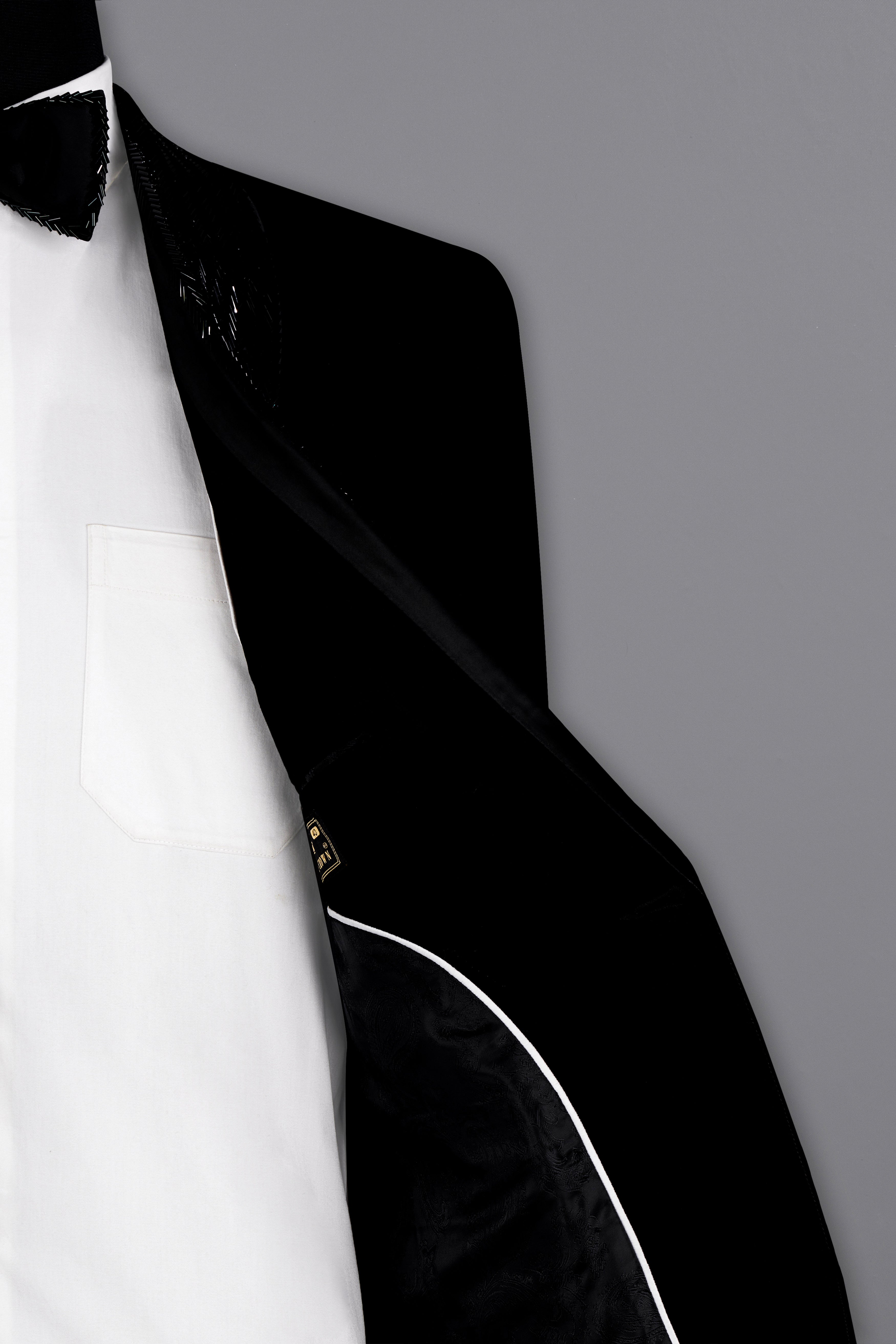 Noirex-Korean Black (The Best Black We Have) 4-Way Stretch Designer Blazer