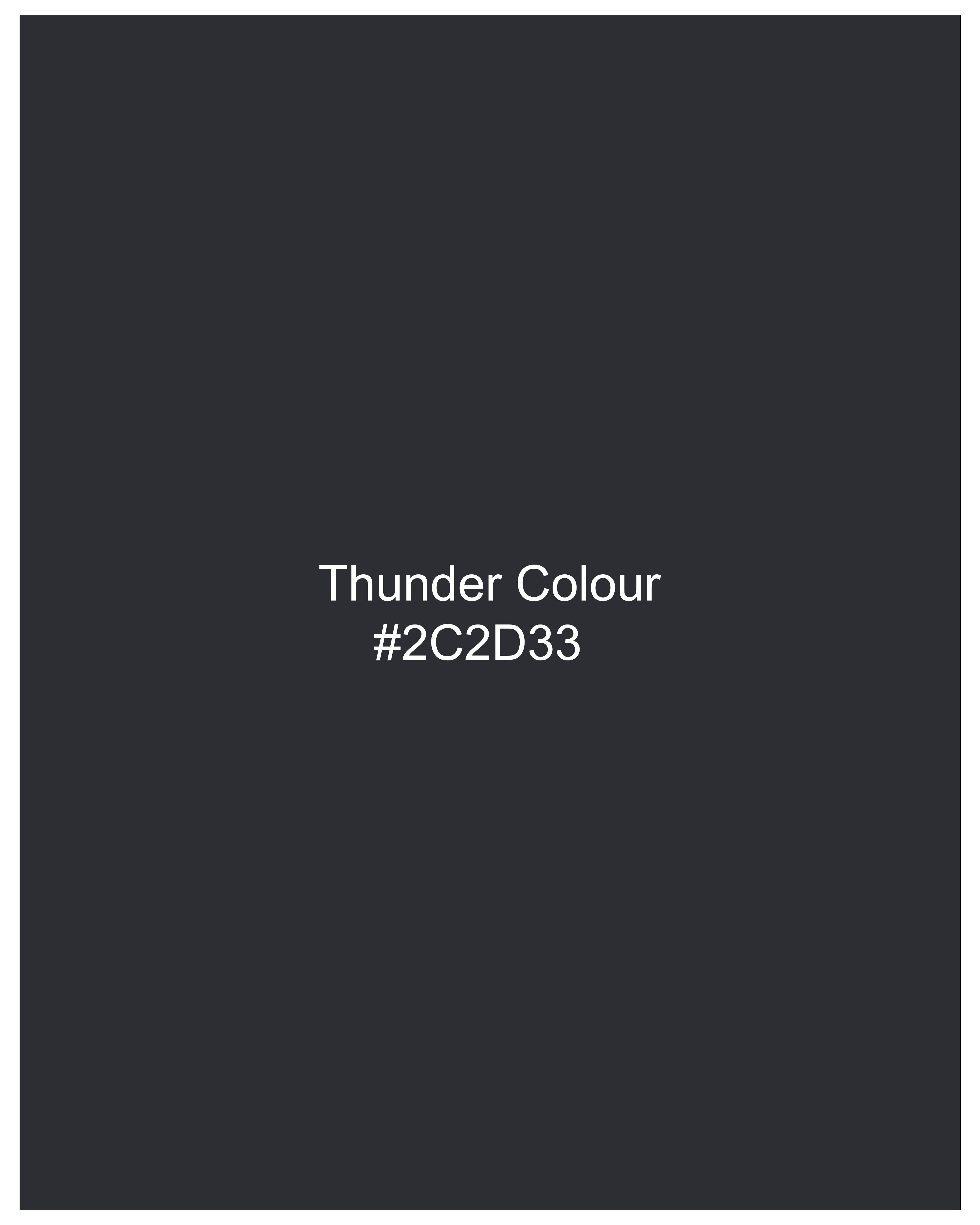 Thunder Blue Double Breasted Blazer