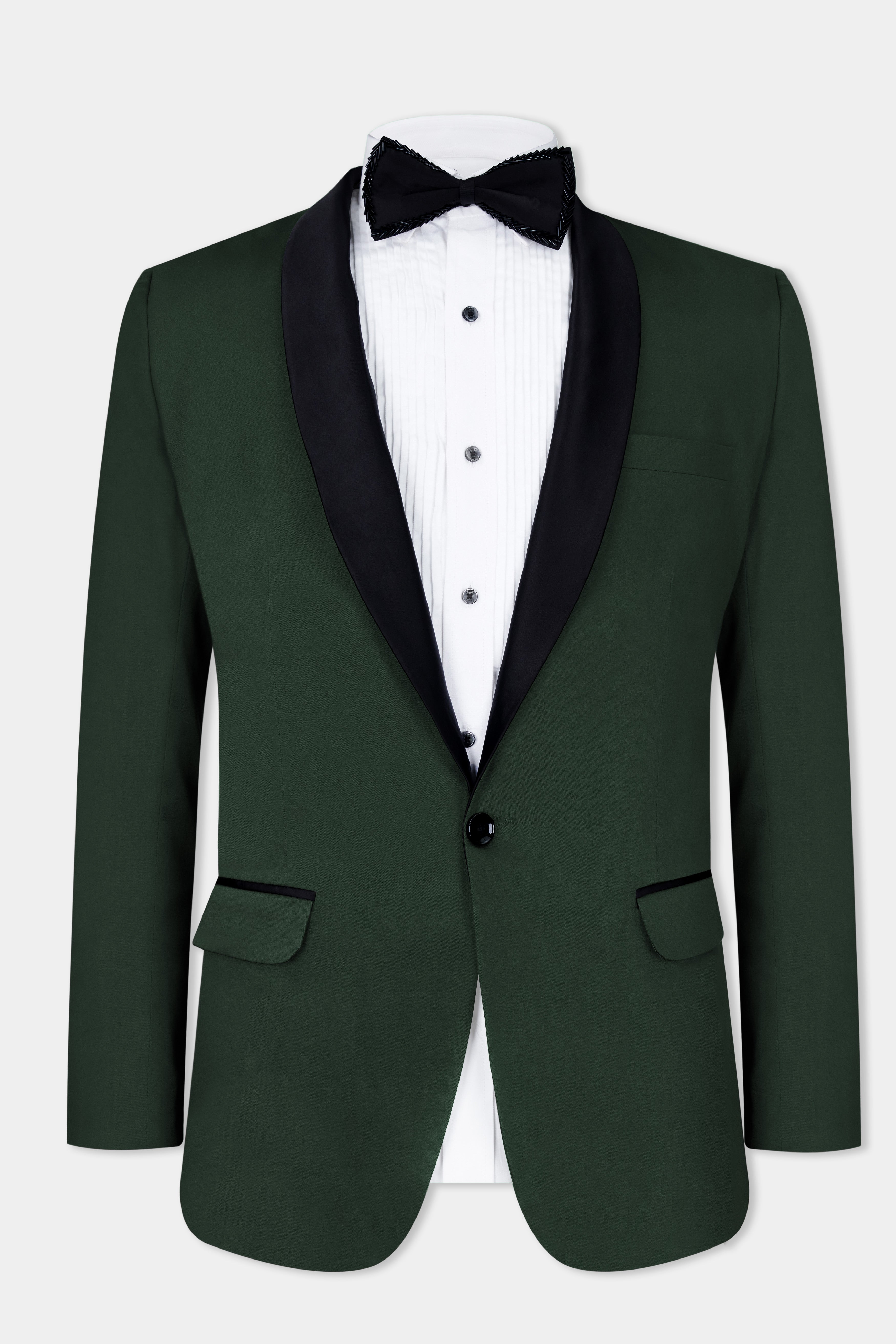 Heavy Metal Green Premium Cotton Tuxedo Stretchable Traveler Blazer BL2775-BKL-36, BL2775-BKL-38, BL2775-BKL-40, BL2775-BKL-42, BL2775-BKL-44, BL2775-BKL-46, BL2775-BKL-48, BL2775-BKL-50, BL2775-BKL-52, BL2775-BKL-54, BL2775-BKL-56, BL2775-BKL-58, BL2775-BKL-60