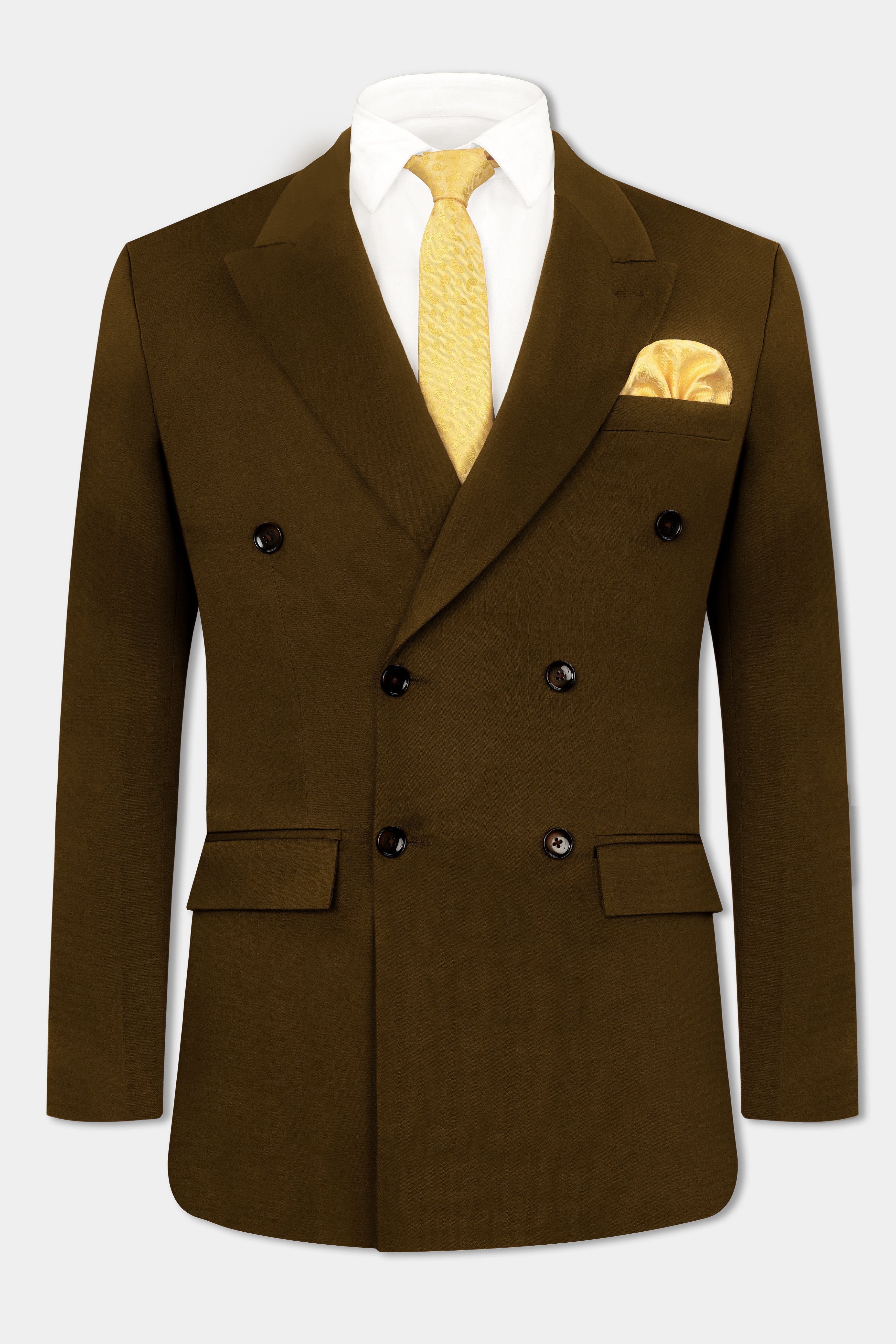 Metallic Bronze Brown Double Breasted Premium Cotton Stretchable Traveler Blazer BL2778-DB-36, BL2778-DB-38, BL2778-DB-40, BL2778-DB-42, BL2778-DB-44, BL2778-DB-46, BL2778-DB-48, BL2778-DB-50, BL2778-DB-52, BL2778-DB-54, BL2778-DB-56, BL2778-DB-58, BL2778-DB-60
