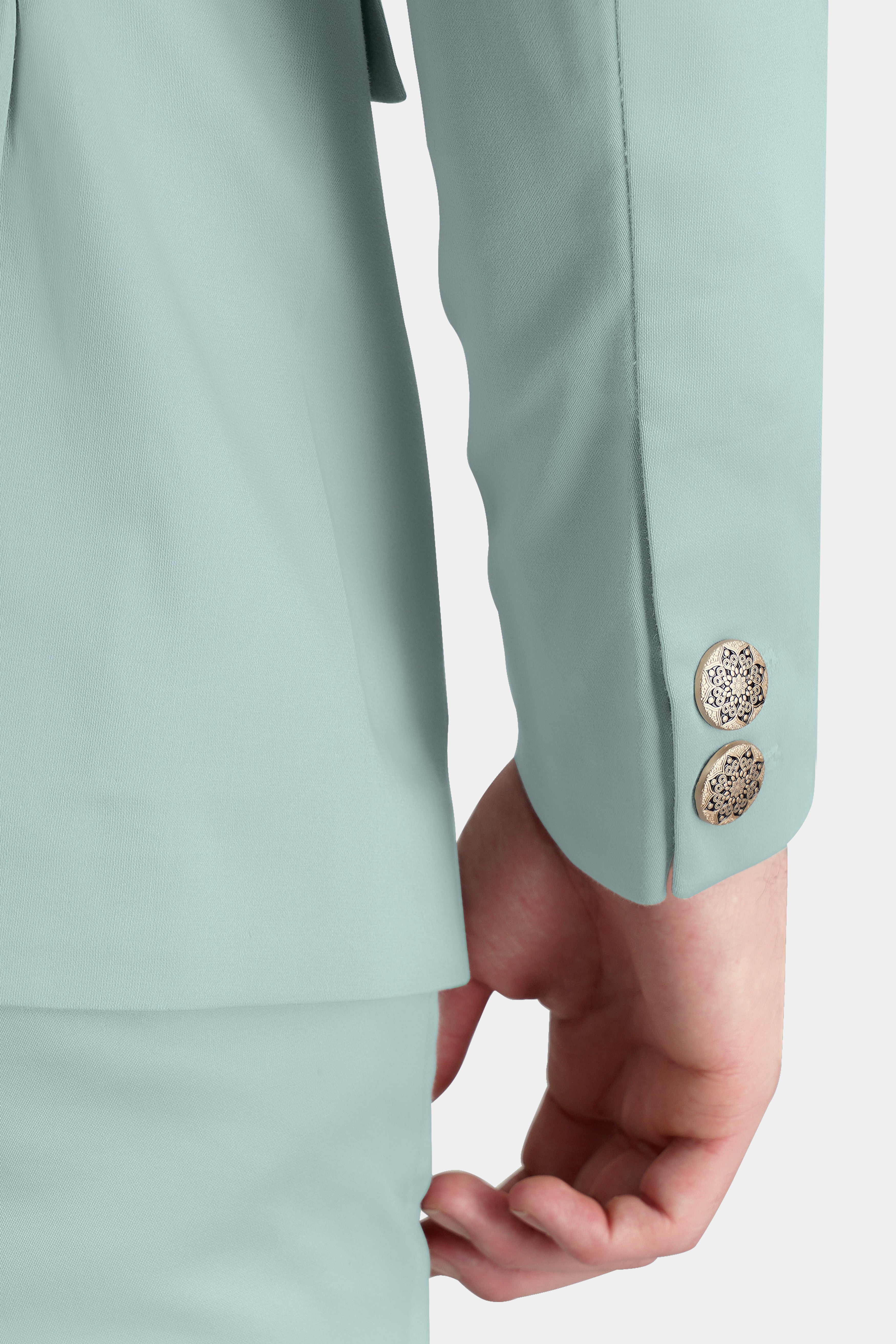 Edward Blue Premium Cotton Bandhgala Stretchable Traveler Blazer BL2791-BG-36, BL2791-BG-38, BL2791-BG-40, BL2791-BG-42, BL2791-BG-44, BL2791-BG-46, BL2791-BG-48, BL2791-BG-50, BL2791-BG-52, BL2791-BG-54, BL2791-BG-56, BL2791-BG-58, BL2791-BG-60