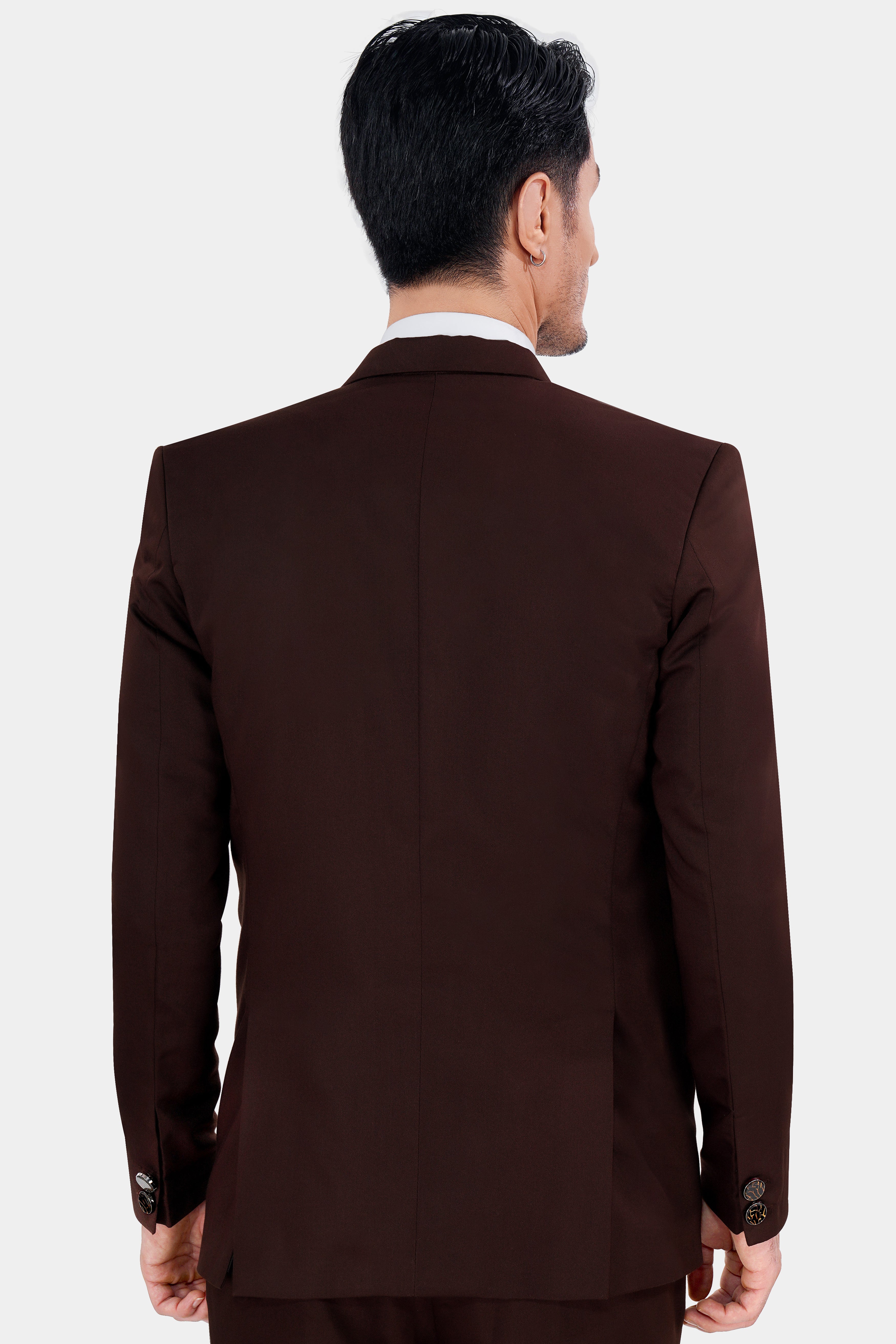 Eclipse Brown Checked Premium Cotton Designer Blazer BL2838-SB-GB-D344-36, BL2838-SB-GB-D344-38, BL2838-SB-GB-D344-40, BL2838-SB-GB-D344-42, BL2838-SB-GB-D344-44, BL2838-SB-GB-D344-46, BL2838-SB-GB-D344-48, BL2838-SB-GB-D344-50, BL2838-SB-GB-D344-52, BL2838-SB-GB-D344-54, BL2838-SB-GB-D344-56, BL2838-SB-GB-D344-58, BL2838-SB-GB-D344-60
