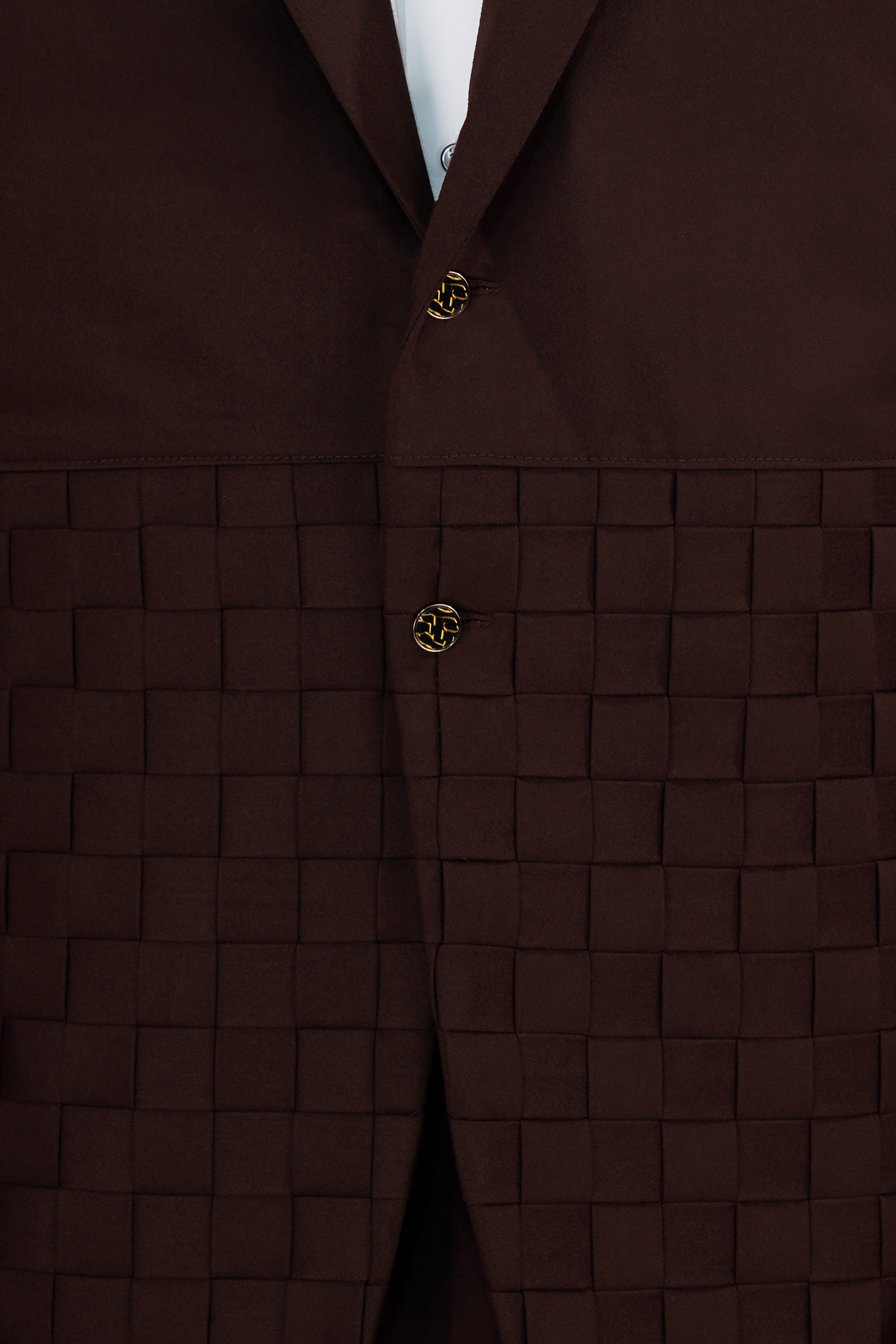 Eclipse Brown Checked Premium Cotton Designer Blazer BL2838-SB-GB-D344-36, BL2838-SB-GB-D344-38, BL2838-SB-GB-D344-40, BL2838-SB-GB-D344-42, BL2838-SB-GB-D344-44, BL2838-SB-GB-D344-46, BL2838-SB-GB-D344-48, BL2838-SB-GB-D344-50, BL2838-SB-GB-D344-52, BL2838-SB-GB-D344-54, BL2838-SB-GB-D344-56, BL2838-SB-GB-D344-58, BL2838-SB-GB-D344-60