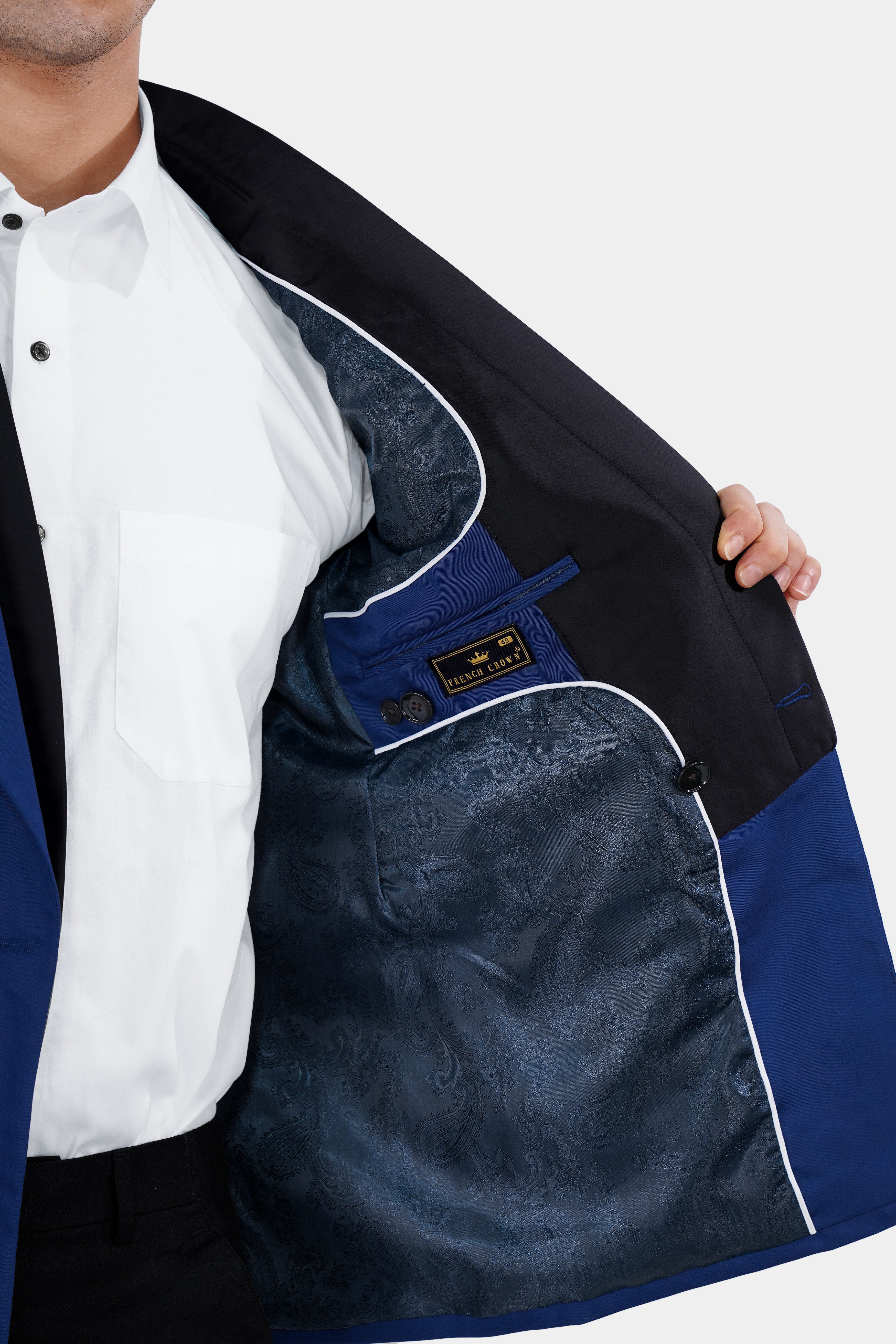 Marine Blue Wool Rich Designer Blazer BL2846-DB-1B-D321-36, BL2846-DB-1B-D321-38, BL2846-DB-1B-D321-40, BL2846-DB-1B-D321-42, BL2846-DB-1B-D321-44, BL2846-DB-1B-D321-46, BL2846-DB-1B-D321-48, BL2846-DB-1B-D321-50, BL2846-DB-1B-D321-52, BL2846-DB-1B-D321-54, BL2846-DB-1B-D321-56, BL2846-DB-1B-D321-58, BL2846-DB-1B-D321-60