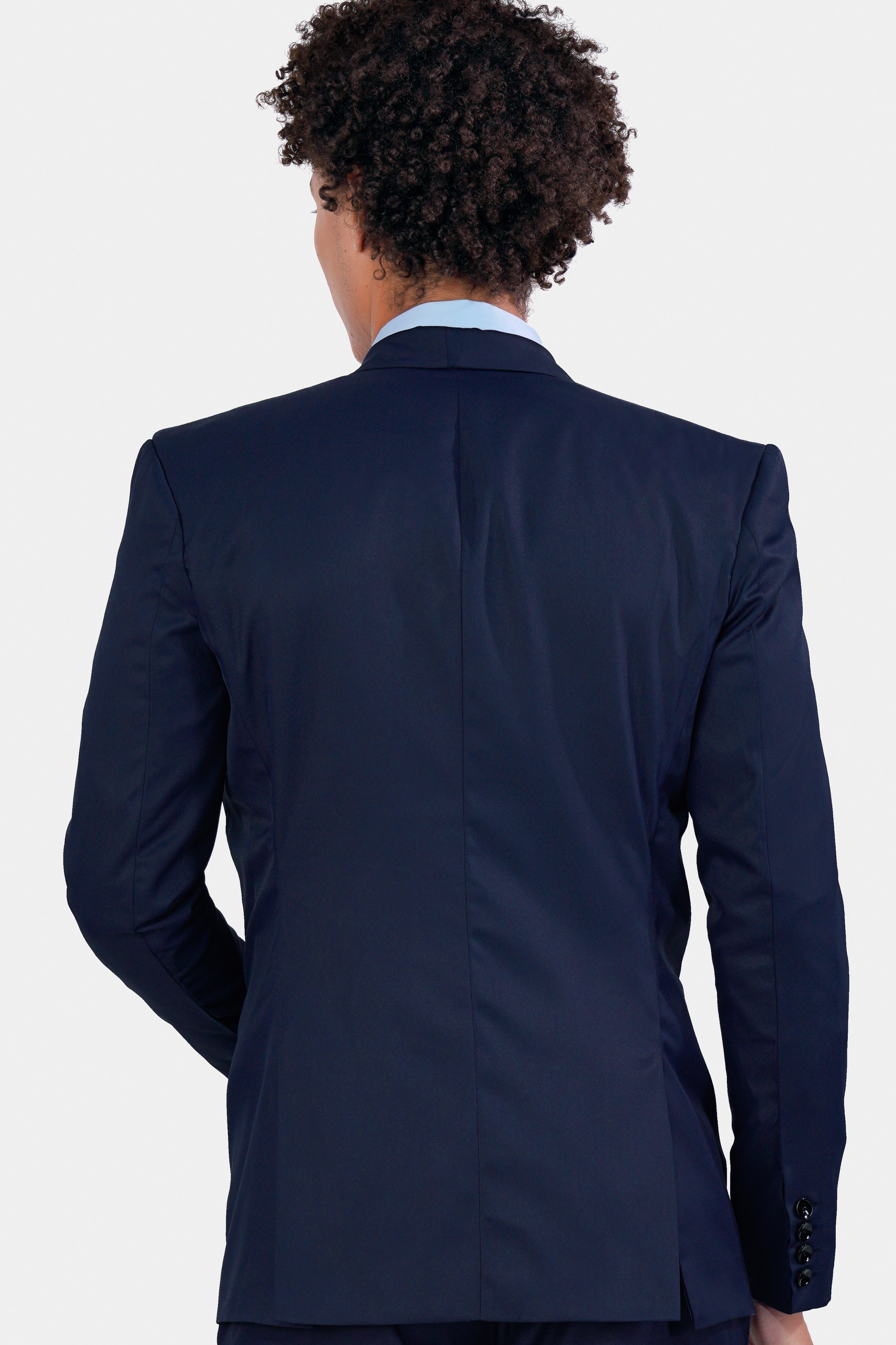 Space Cadet Blue Wool Rich Designer Blazer BL2939-D65-36, BL2939-D65-38, BL2939-D65-40, BL2939-D65-42, BL2939-D65-44, BL2939-D65-46, BL2939-D65-48, BL2939-D65-50, BL2939-D65-52, BL2939-D65-54, BL2939-D65-56, BL2939-D65-58, BL2939-D65-60