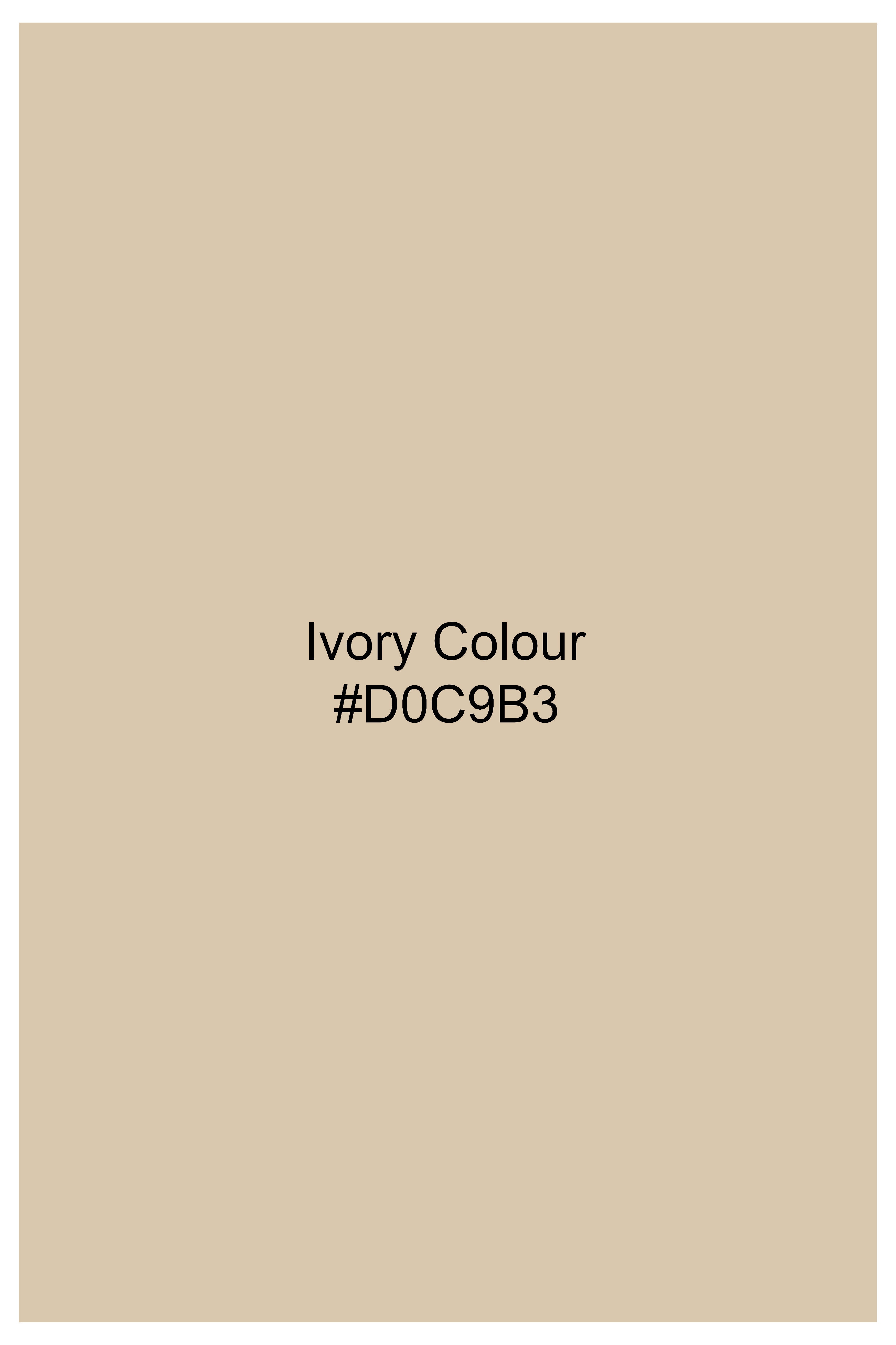 Ivory Cream Wool Rich Bandhgala Designer Blazer BL2990-D16-36, BL2990-D16-38, BL2990-D16-40, BL2990-D16-42, BL2990-D16-44, BL2990-D16-46, BL2990-D16-48, BL2990-D16-50, BL2990-D16-52, BL2990-D16-54, BL2990-D16-56, BL2990-D16-58, BL2990-D16-60