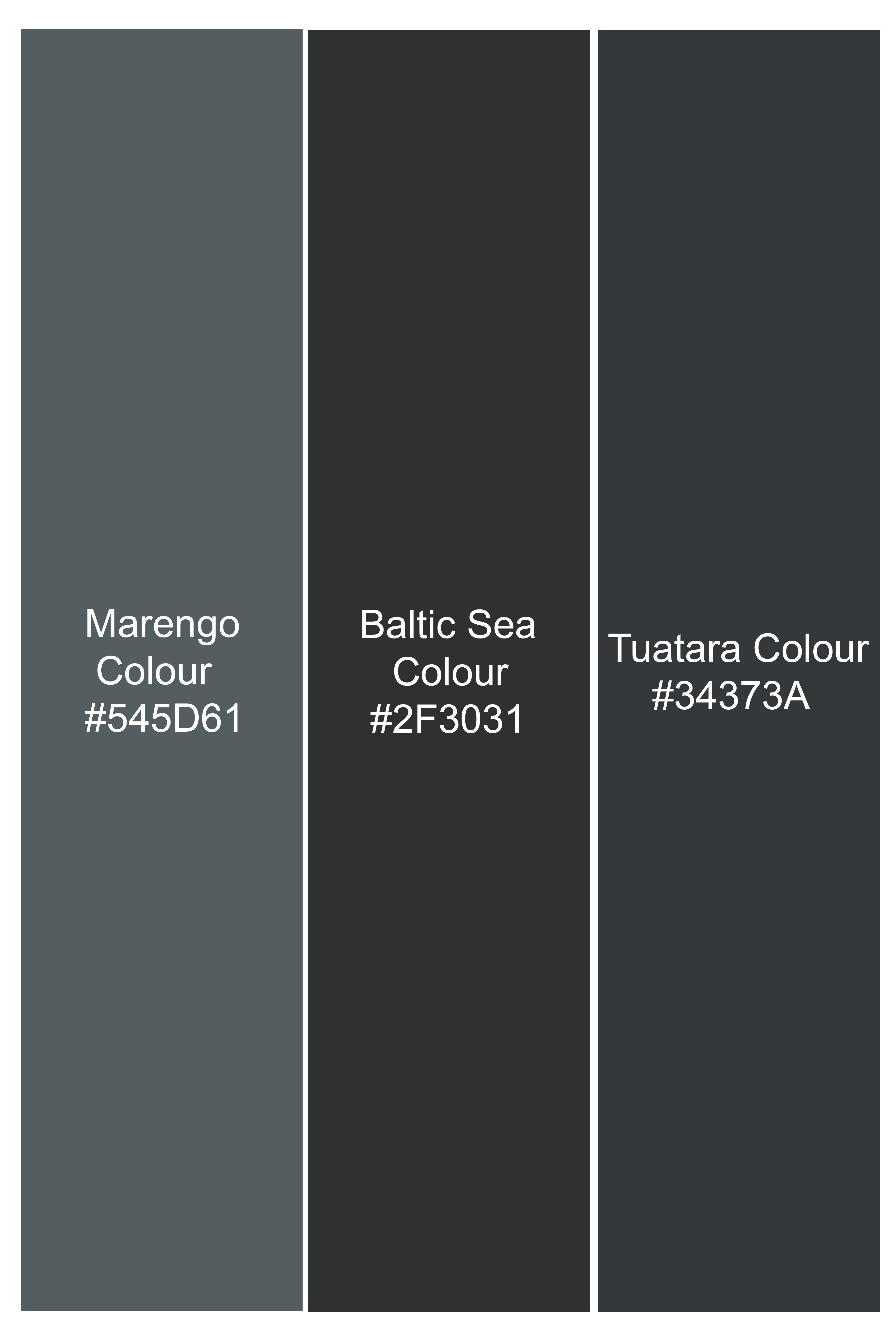 Merengo Gray and Baltic Sea Black Premium Cotton Blazer BL3018-SBP-D114-36, BL3018-SBP-D114-38, BL3018-SBP-D114-40, BL3018-SBP-D114-42, BL3018-SBP-D114-44, BL3018-SBP-D114-46, BL3018-SBP-D114-48, BL3018-SBP-D114-50, BL3018-SBP-D114-52, BL3018-SBP-D114-54, BL3018-SBP-D114-56, BL3018-SBP-D114-58, BL3018-SBP-D114-60