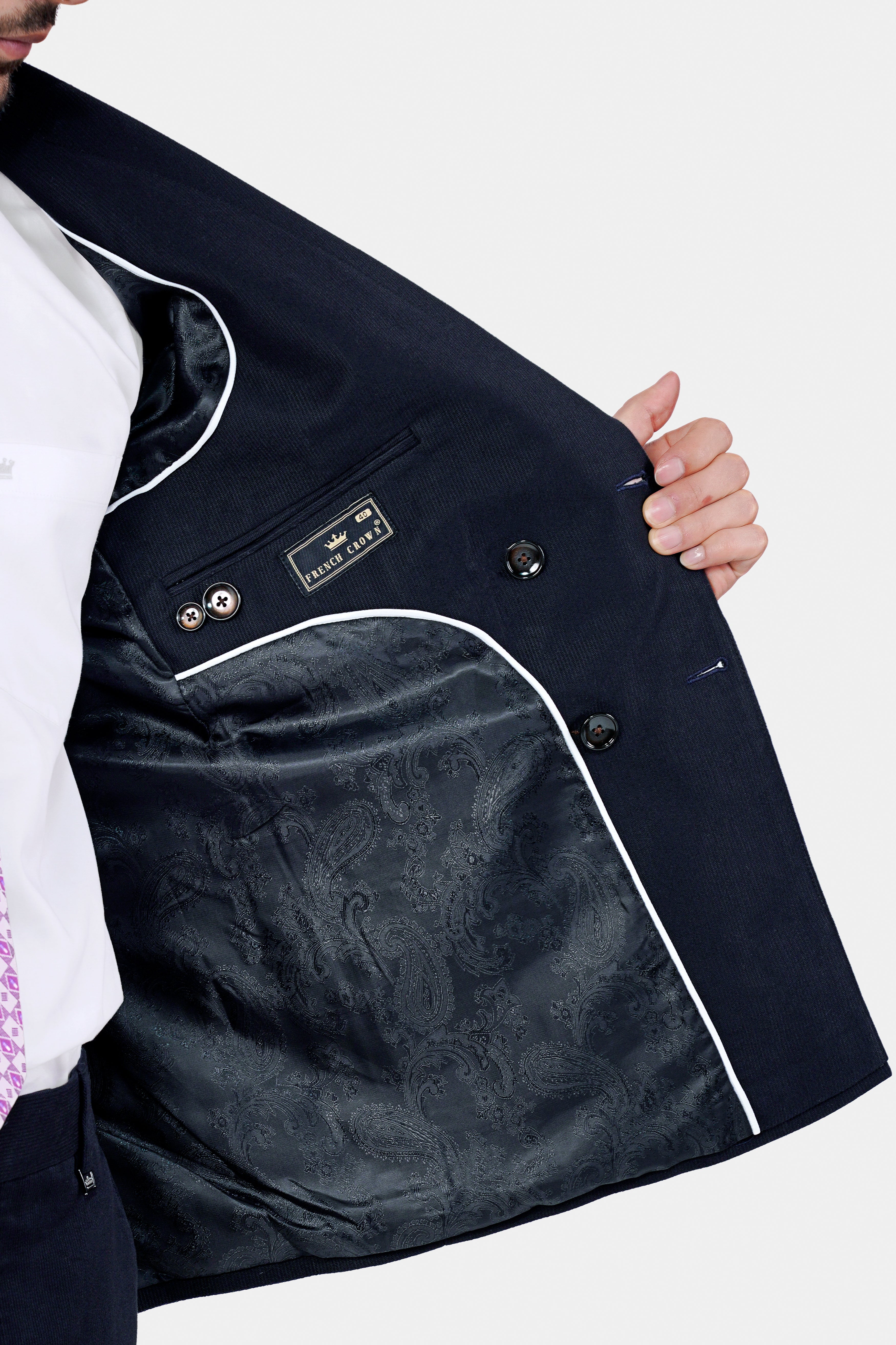 Haiti Blue Premium Cotton Corduroy Sports Blazer BL3041-DB-PP-36, BL3041-DB-PP-38, BL3041-DB-PP-40, BL3041-DB-PP-42, BL3041-DB-PP-44, BL3041-DB-PP-46, BL3041-DB-PP-48, BL3041-DB-PP-50, BL3041-DB-PP-52, BL3041-DB-PP-54, BL3041-DB-PP-56, BL3041-DB-PP-58, BL3041-DB-PP-60