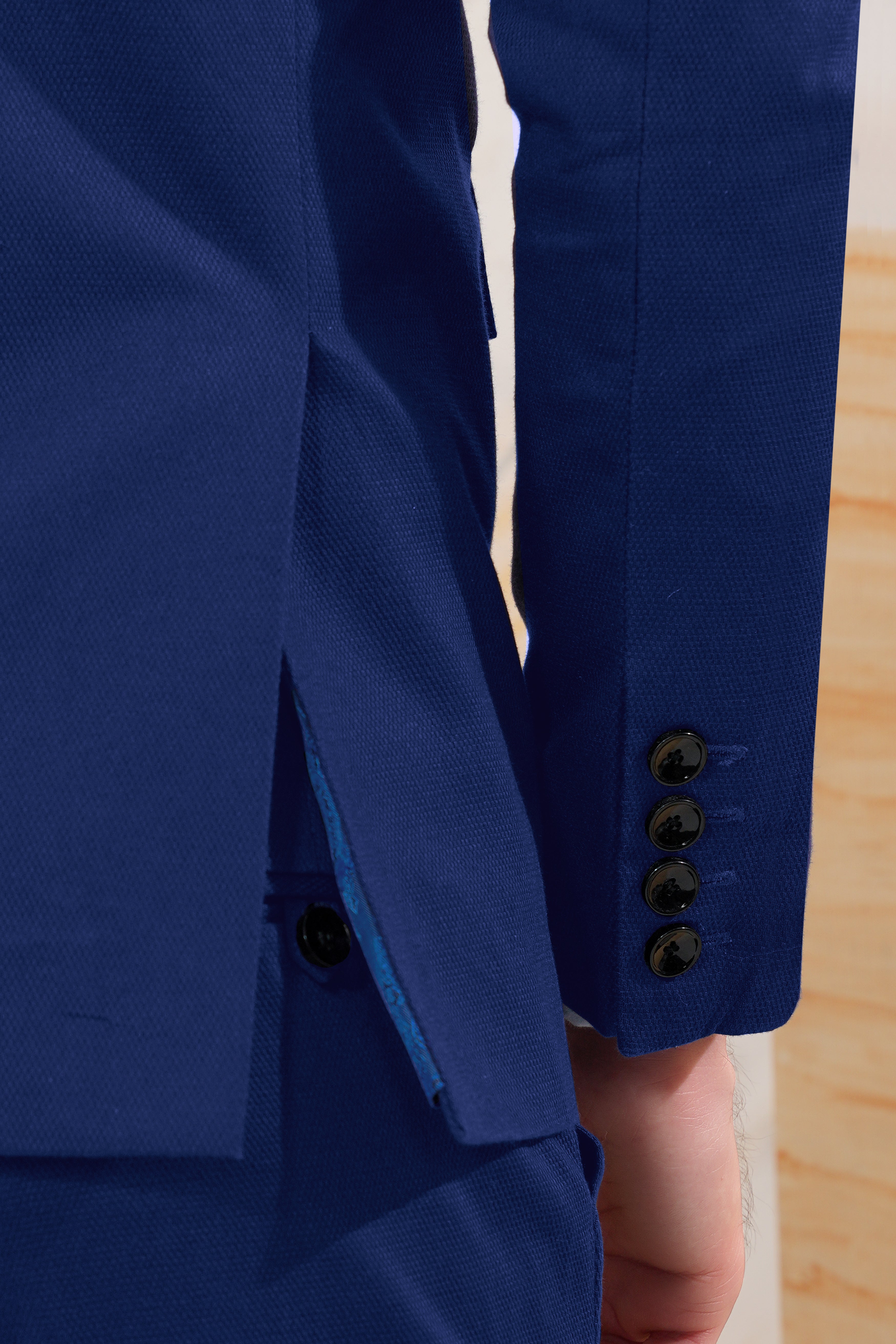 Downriver Blue Wool Rich Single Breasted Blazer BL3056-SB-36, BL3056-SB-38, BL3056-SB-40, BL3056-SB-42, BL3056-SB-44, BL3056-SB-46, BL3056-SB-48, BL3056-SB-50, BL3056-SB-52, BL3056-SB-54, BL3056-SB-56, BL3056-SB-58, BL3056-SB-60