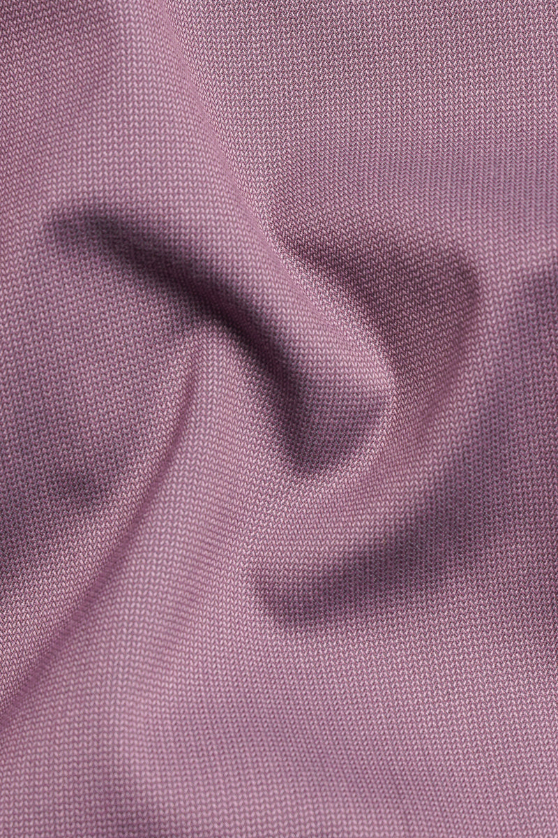 Orchid Lavender Premium Cotton Double Breasted Sports Blazer