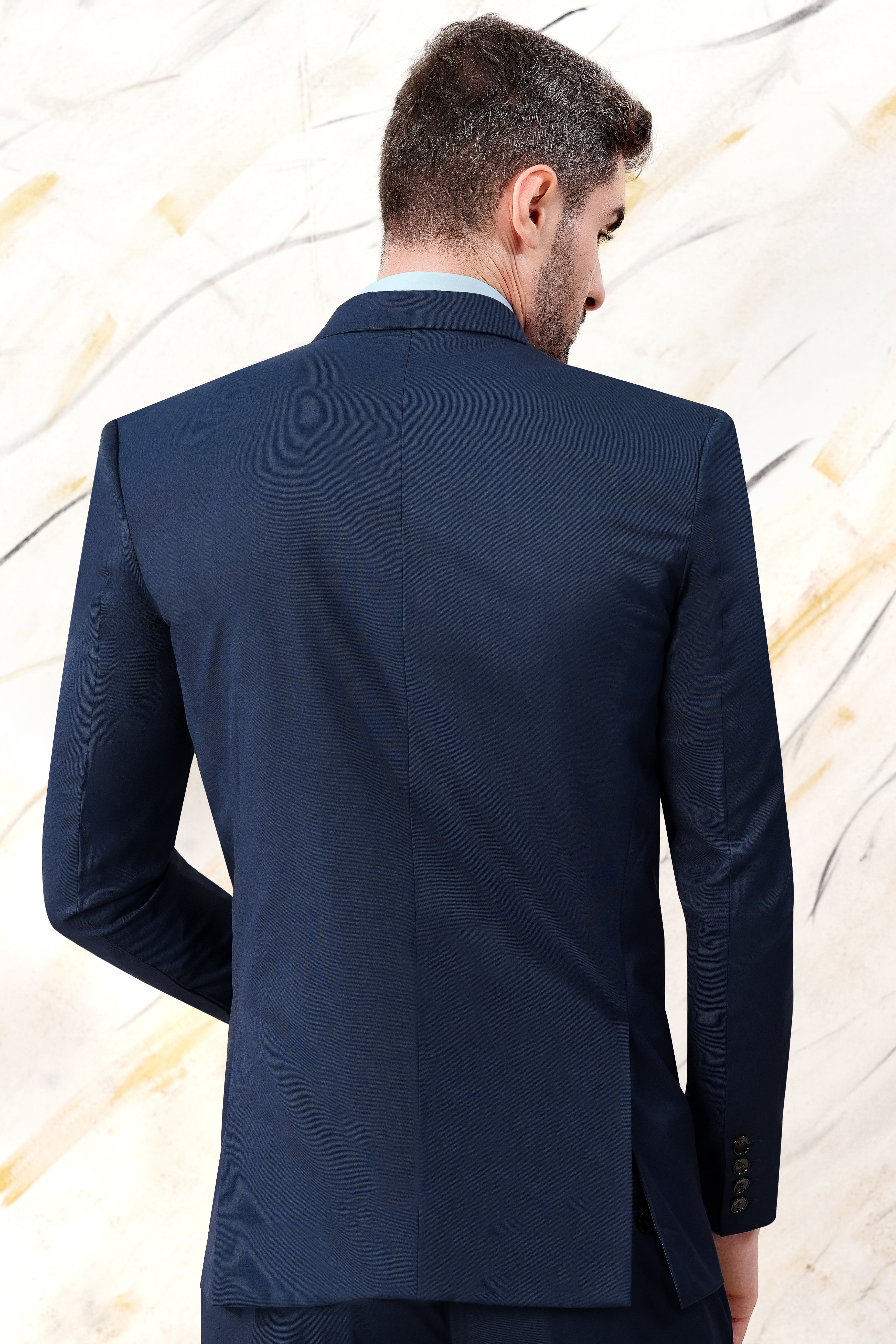 Cloud Burst Blue Wool Rich Double Breasted Sports Blazer BL3075-DB-PP-36, BL3075-DB-PP-38, BL3075-DB-PP-40, BL3075-DB-PP-42, BL3075-DB-PP-44, BL3075-DB-PP-46, BL3075-DB-PP-48, BL3075-DB-PP-50, BL3075-DB-PP-52, BL3075-DB-PP-54, BL3075-DB-PP-56, BL3075-DB-PP-58, BL3075-DB-PP-60