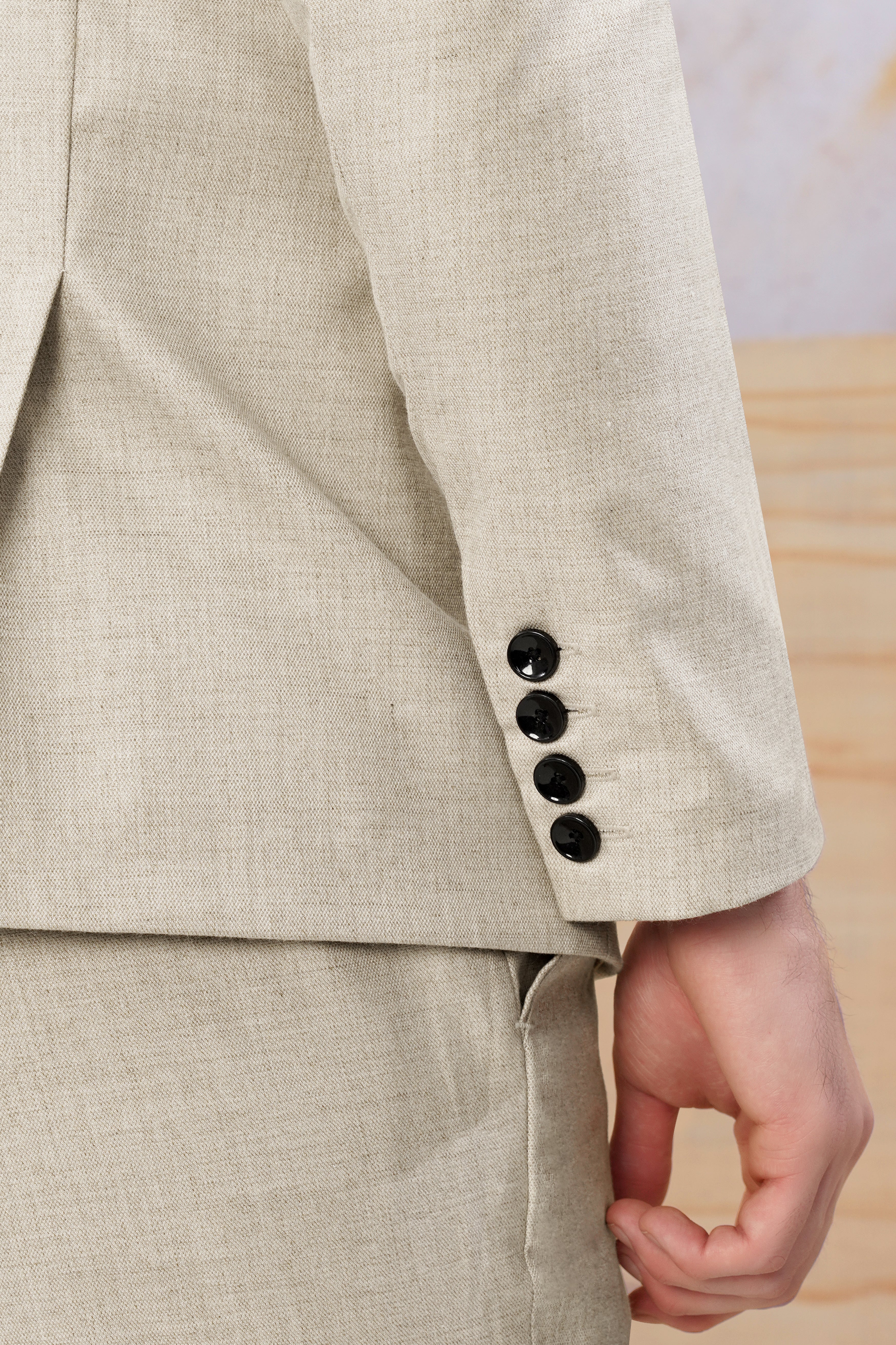 Oyster Cream Luxurious Linen Blazer BL3084-SBP-36, BL3084-SBP-38, BL3084-SBP-40, BL3084-SBP-42, BL3084-SBP-44, BL3084-SBP-46, BL3084-SBP-48, BL3084-SBP-50, BL3084-SBP-52, BL3084-SBP-54, BL3084-SBP-56, BL3084-SBP-58, BL3084-SBP-60