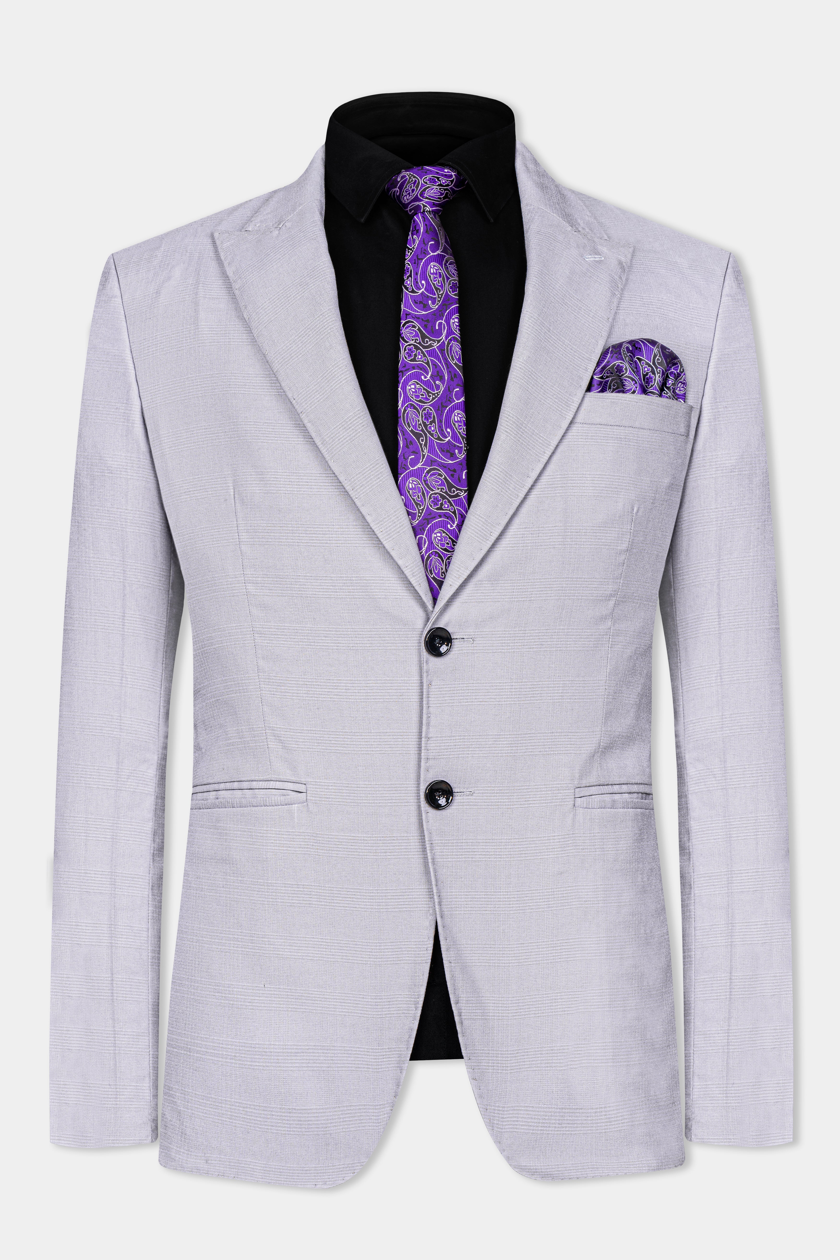 Seed Gray Wool Rich Blazer