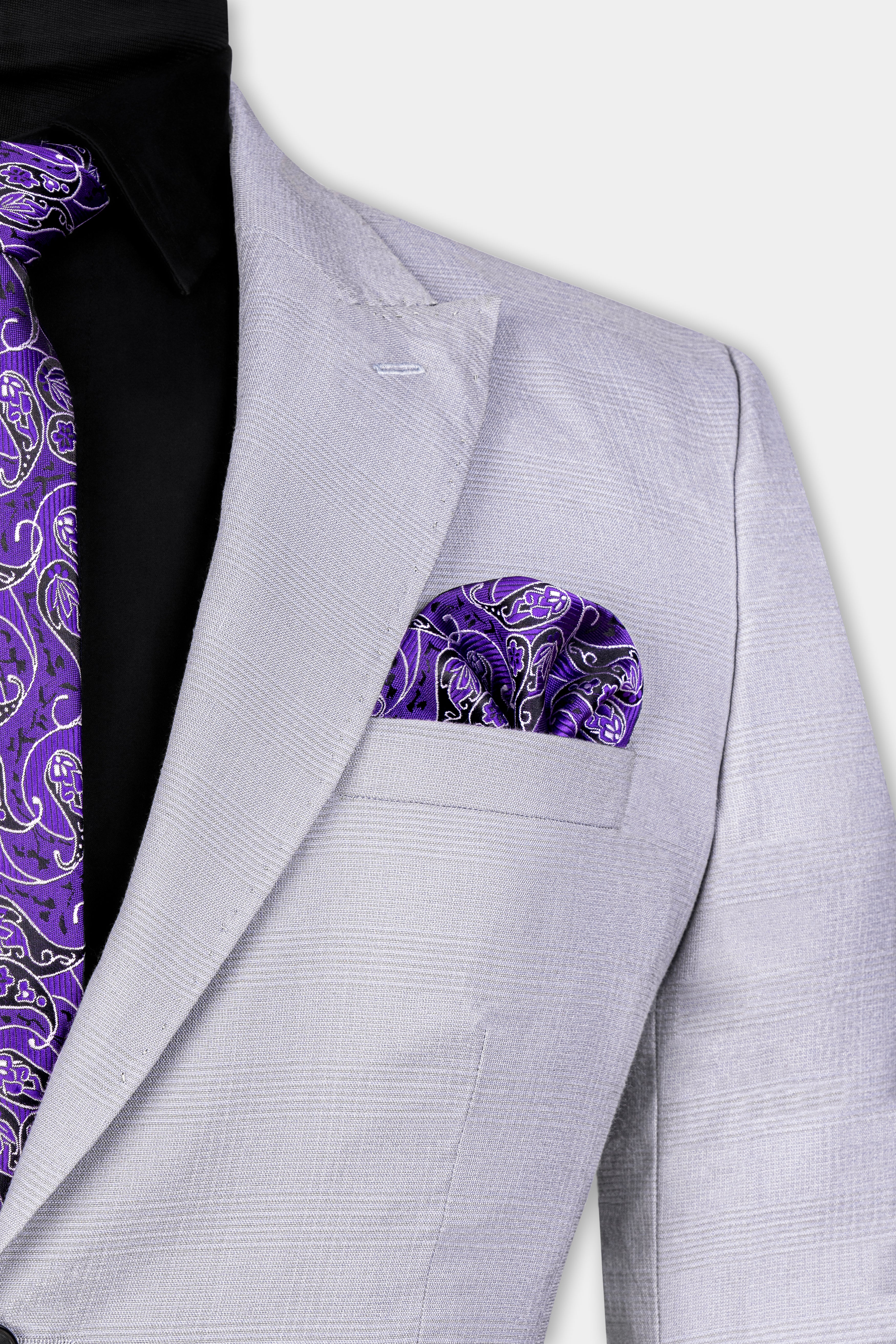 Seed Gray Wool Rich Blazer