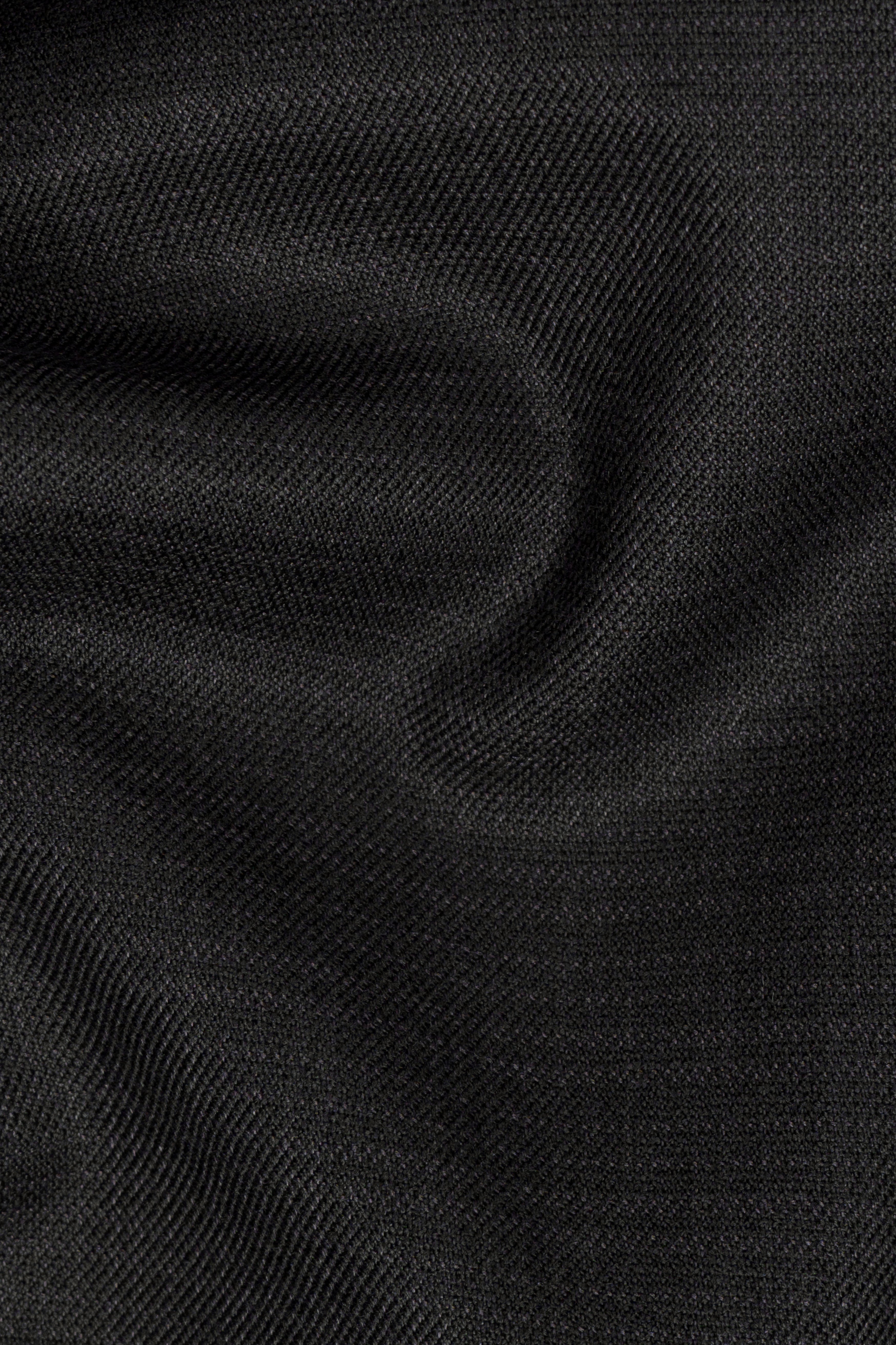 Zeus Gray Textured Wool Rich Blazer