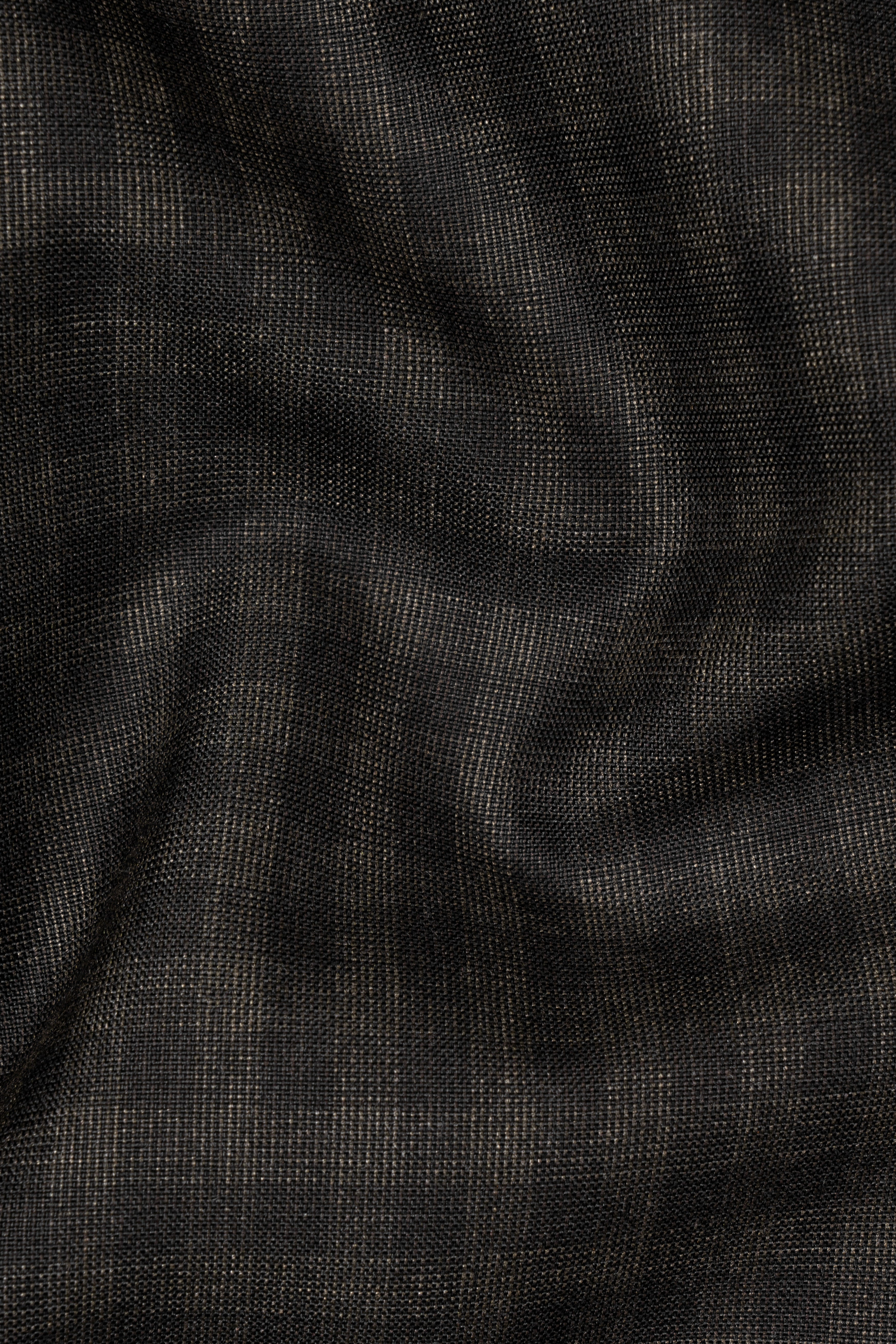 Thunder Gray Plaid Wool Rich Blazer