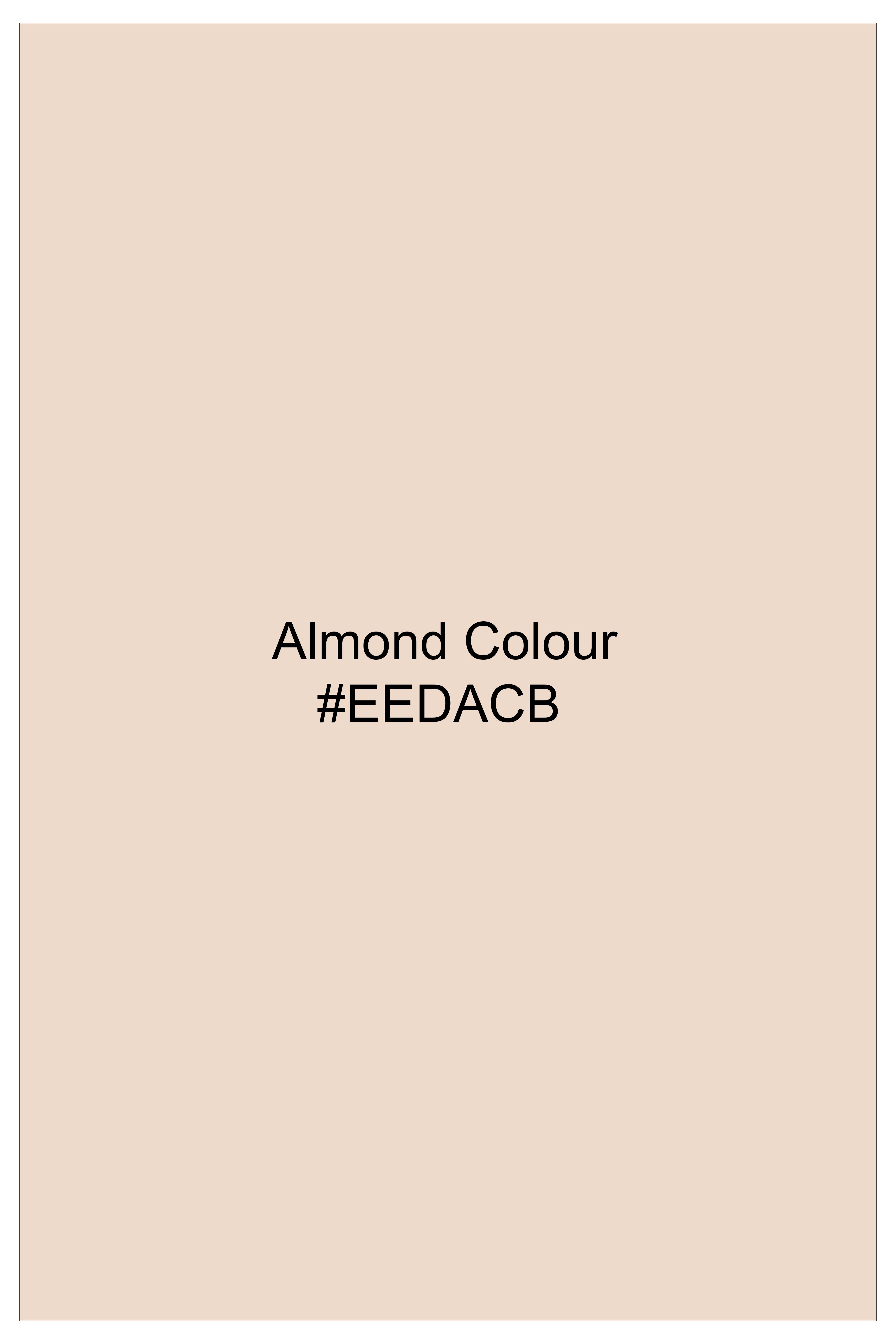 Almond Cream Solid Cotton Double Breasted Blazer