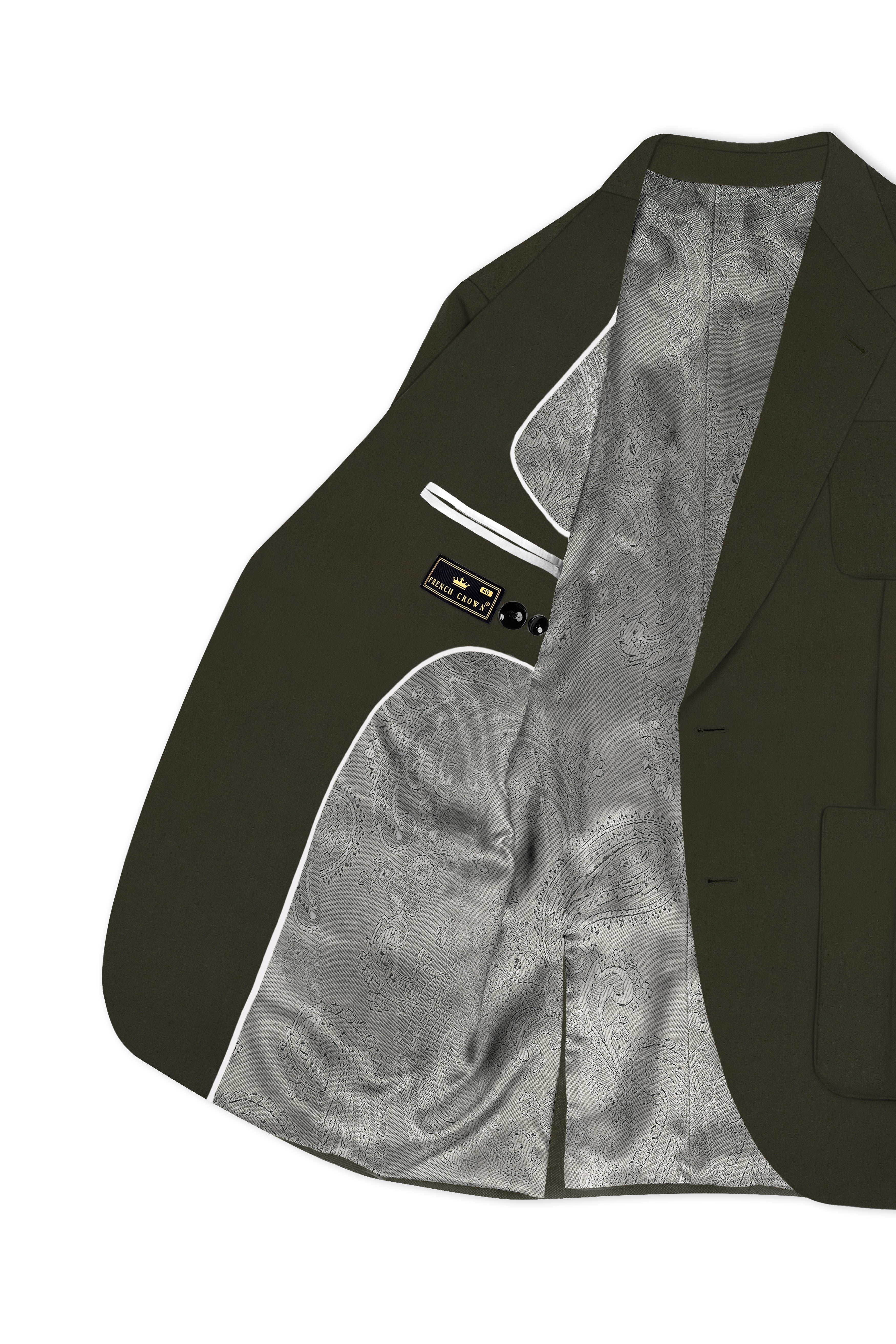 Virivell-Rangitoto Green Premium Cotton Single Breasted Sports Blazer
