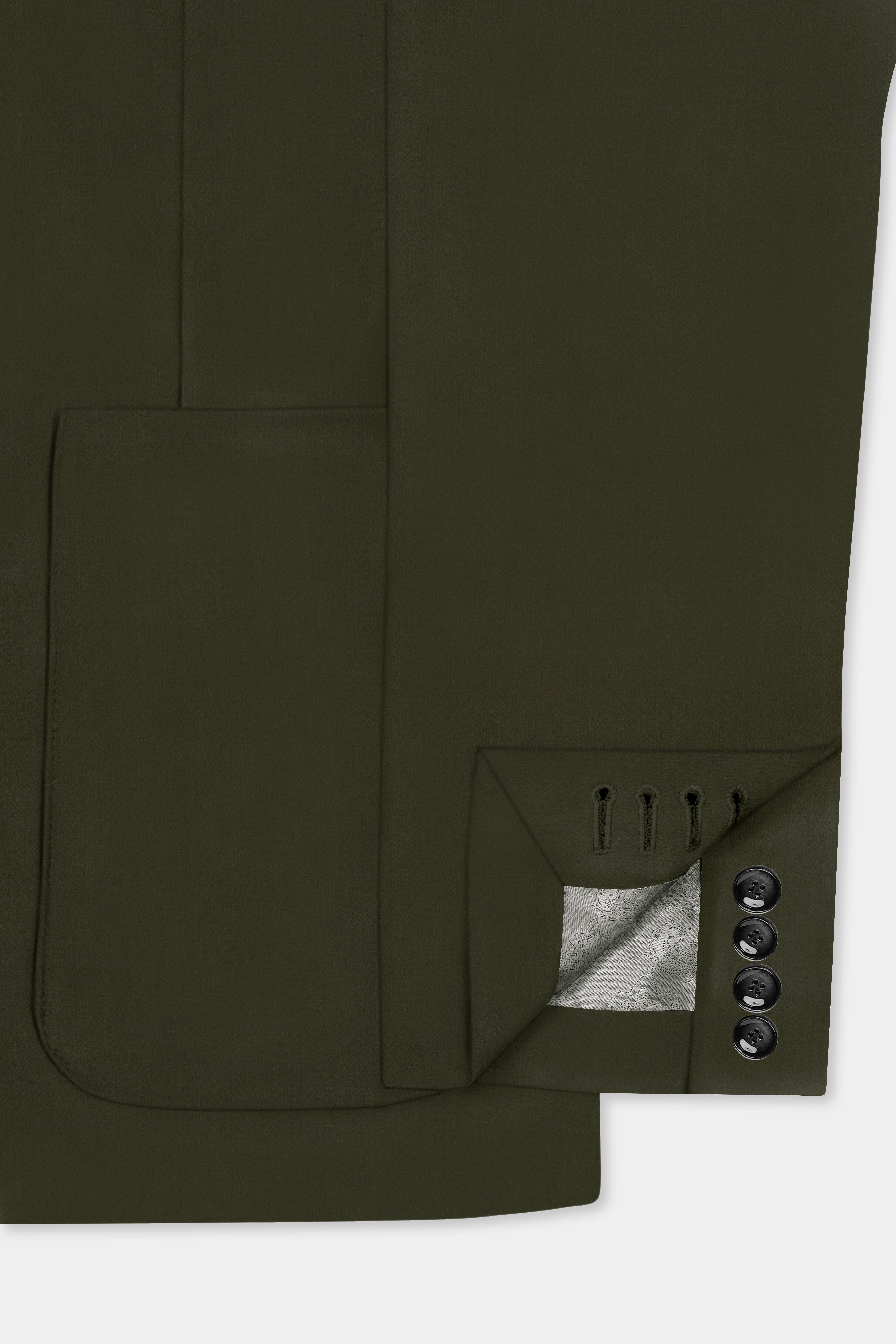 Virivell-Rangitoto Green Premium Cotton Single Breasted Sports Blazer