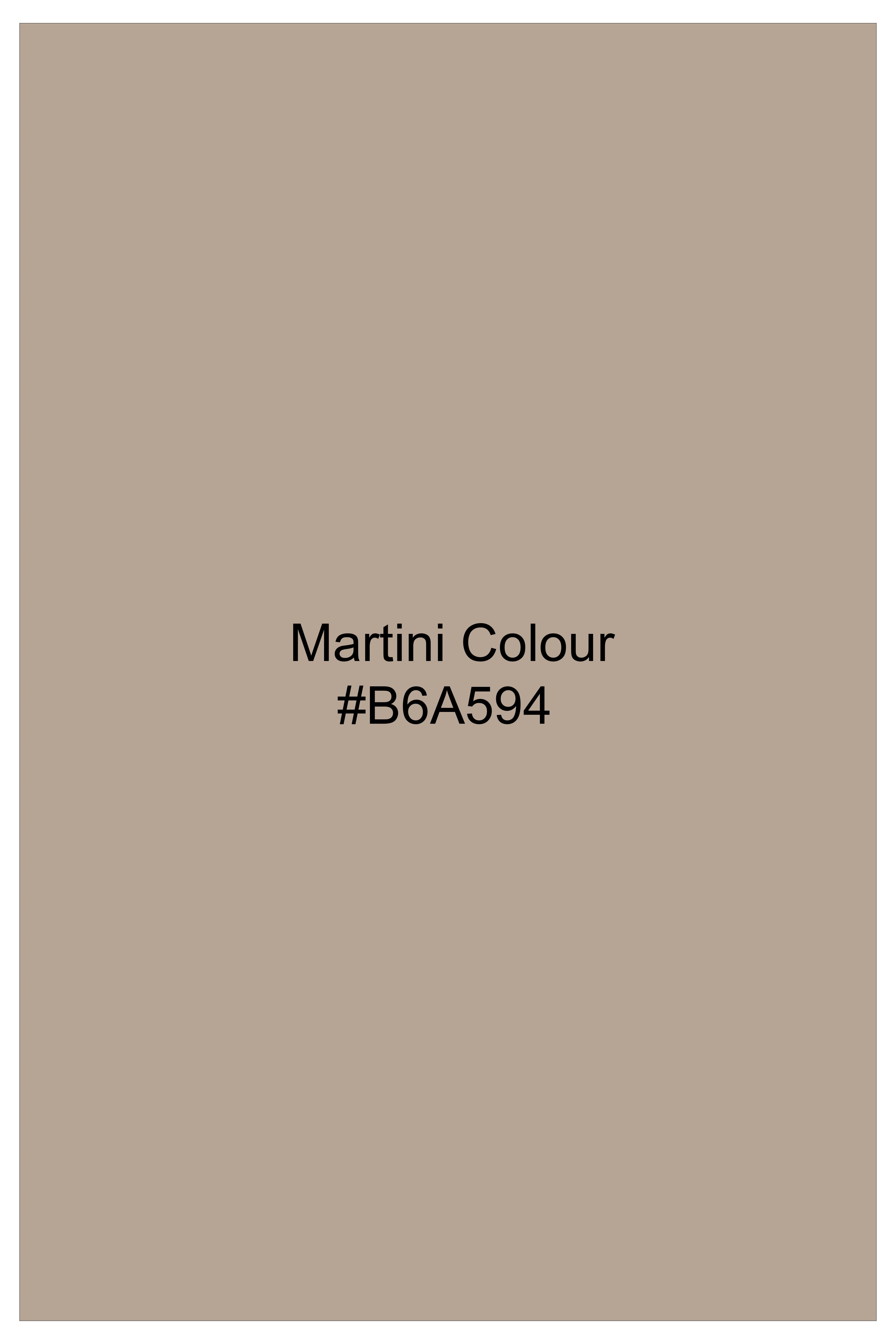 Auricrem-Martini Cream Textured Wool Rich Double Breasted Blazer