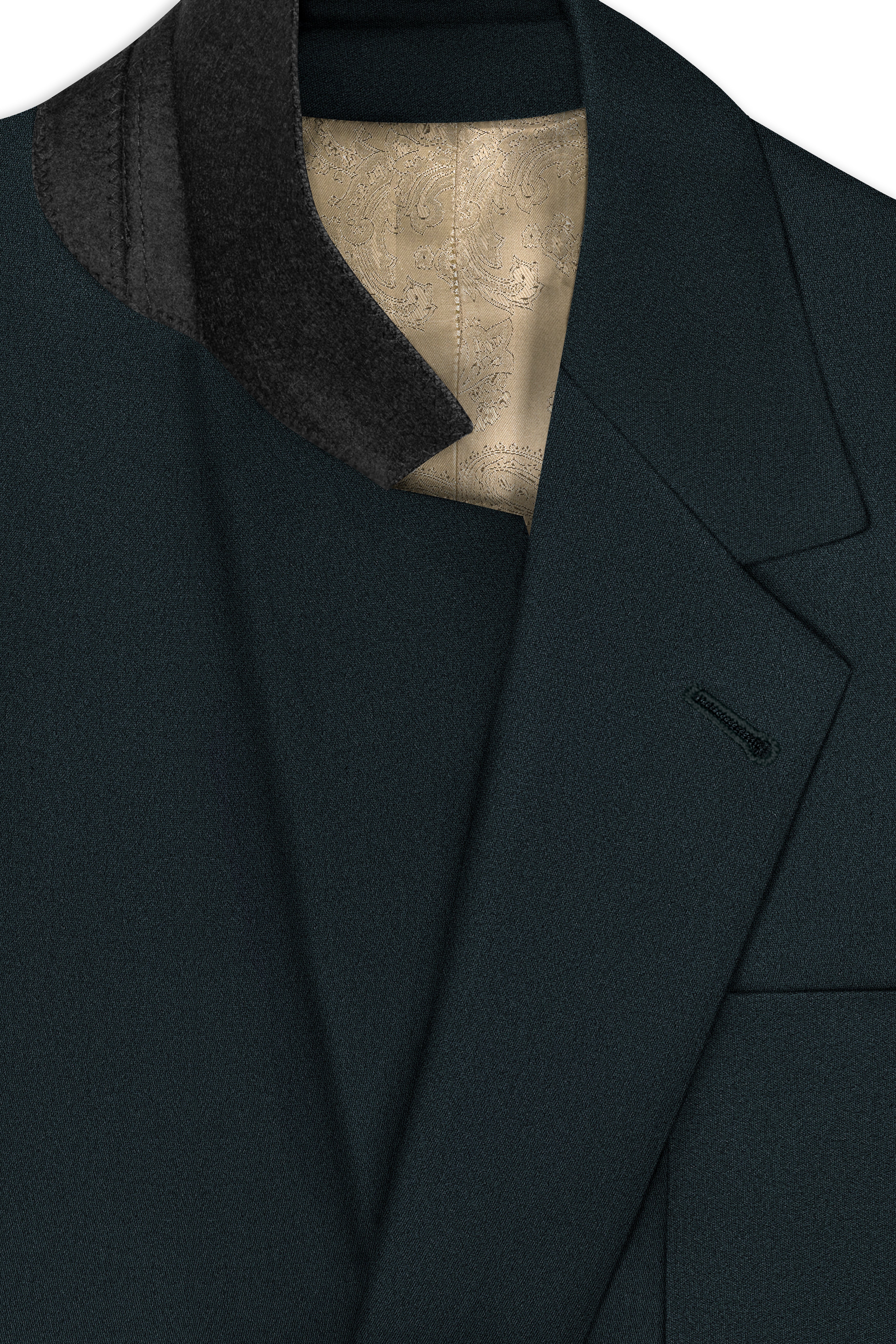 Virion-Aztec Green Premium Cotton Single Breasted Sports Blazer